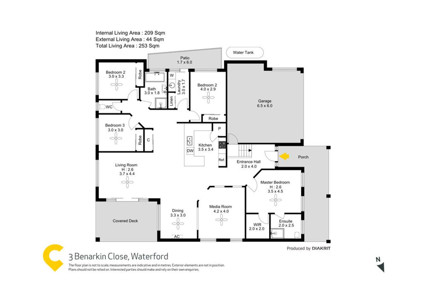 Floorplan of Homely house listing, 3 Benarkin Close, Waterford QLD 4133