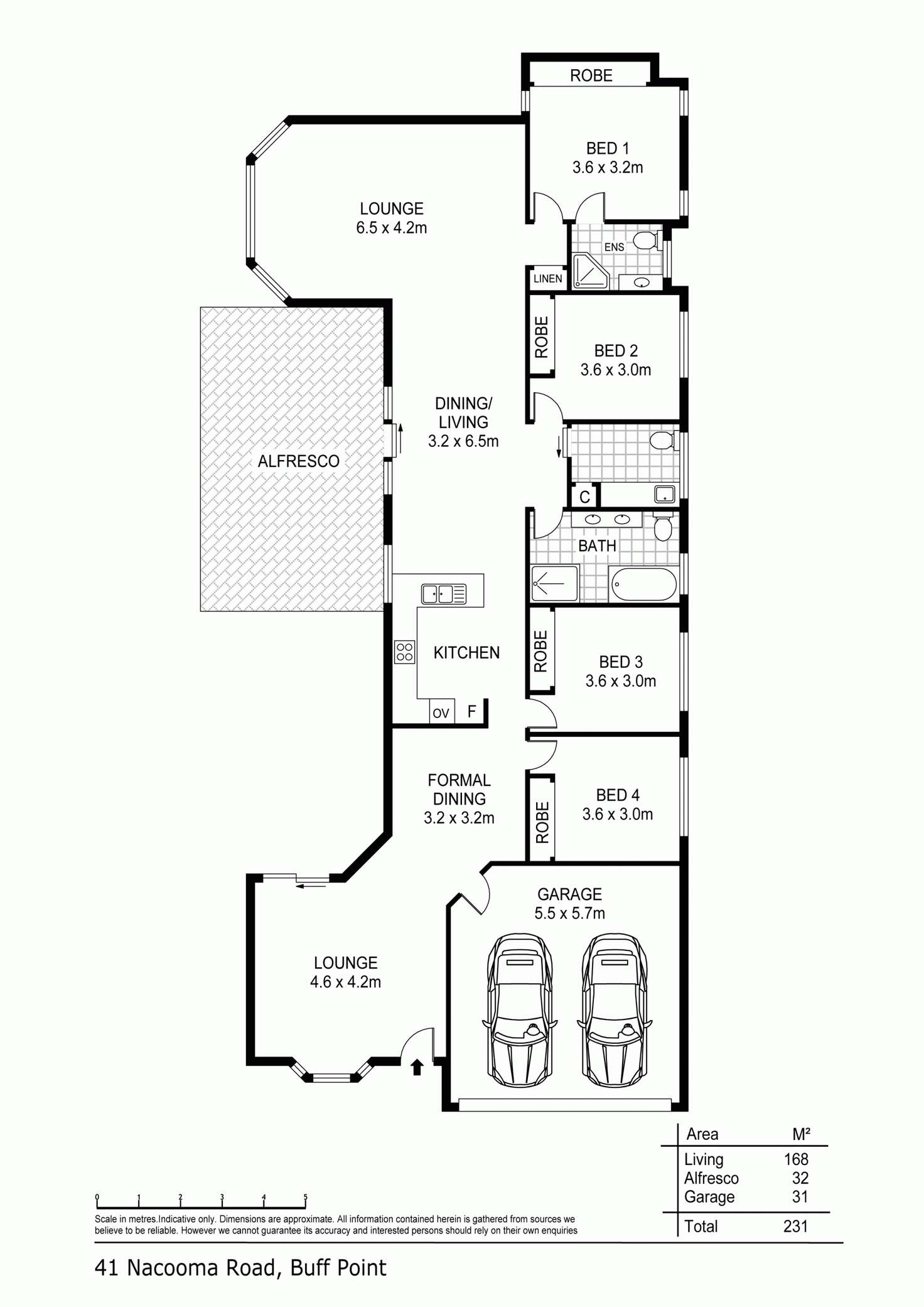 Floorplan of Homely house listing, 41 Nacooma Road, Buff Point NSW 2262