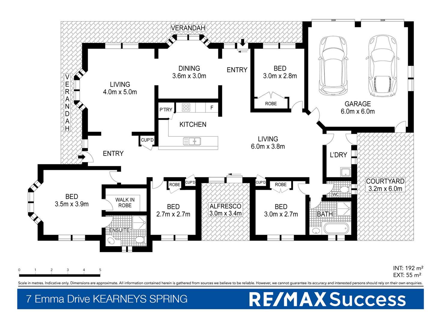 Floorplan of Homely house listing, 7 Emma Drive, Kearneys Spring QLD 4350