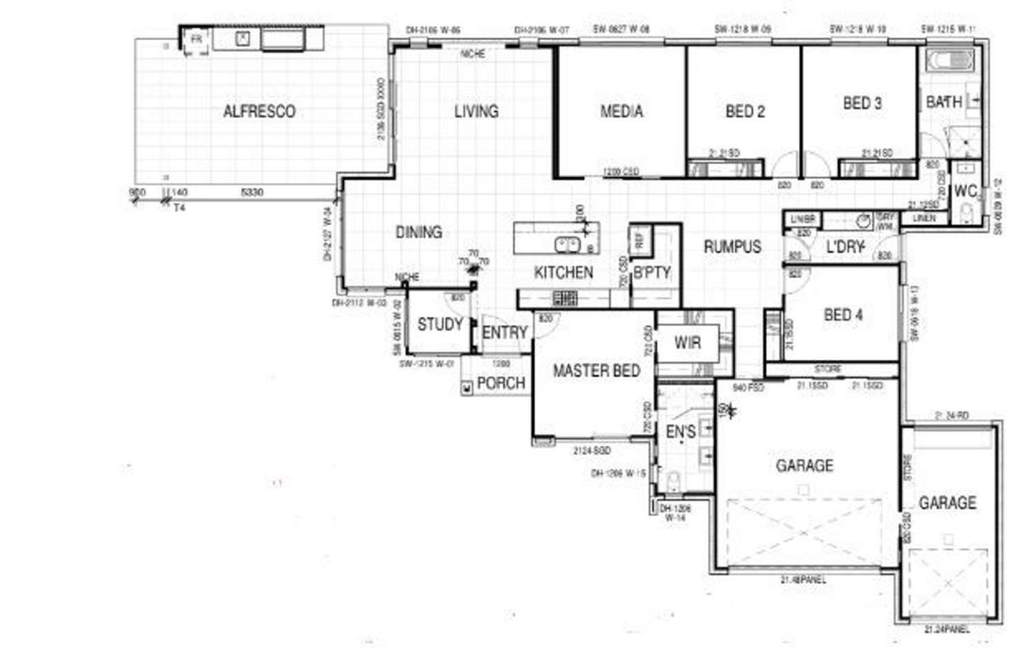 Floorplan of Homely house listing, 18 Waderbird Crescent, Pelican Waters QLD 4551