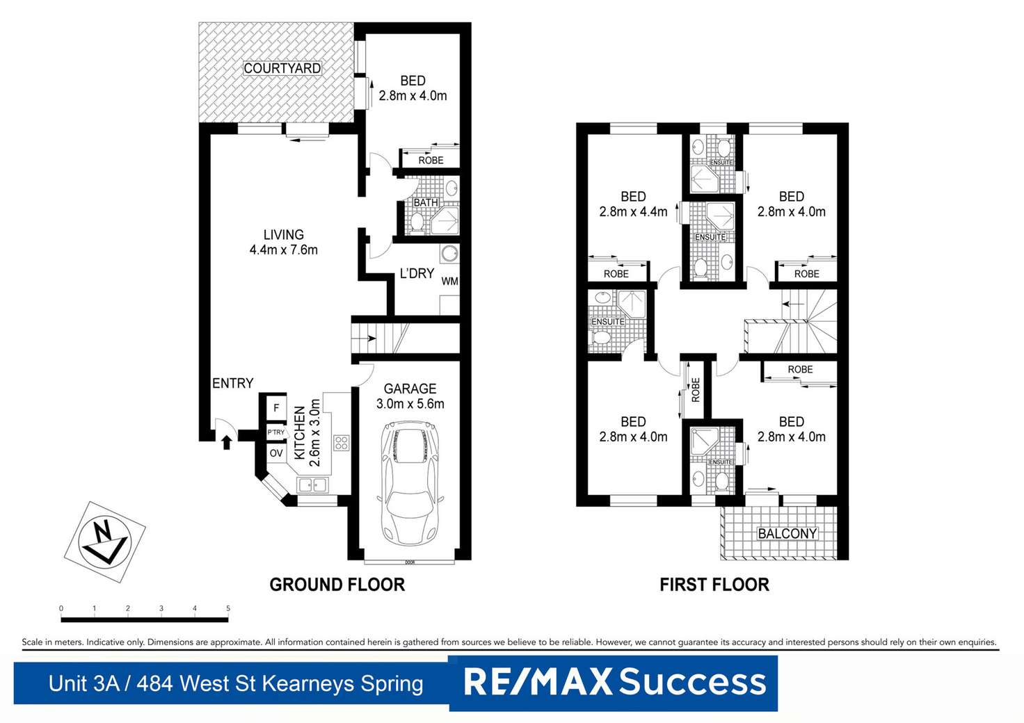Floorplan of Homely unit listing, 10/484 West Street, Kearneys Spring QLD 4350