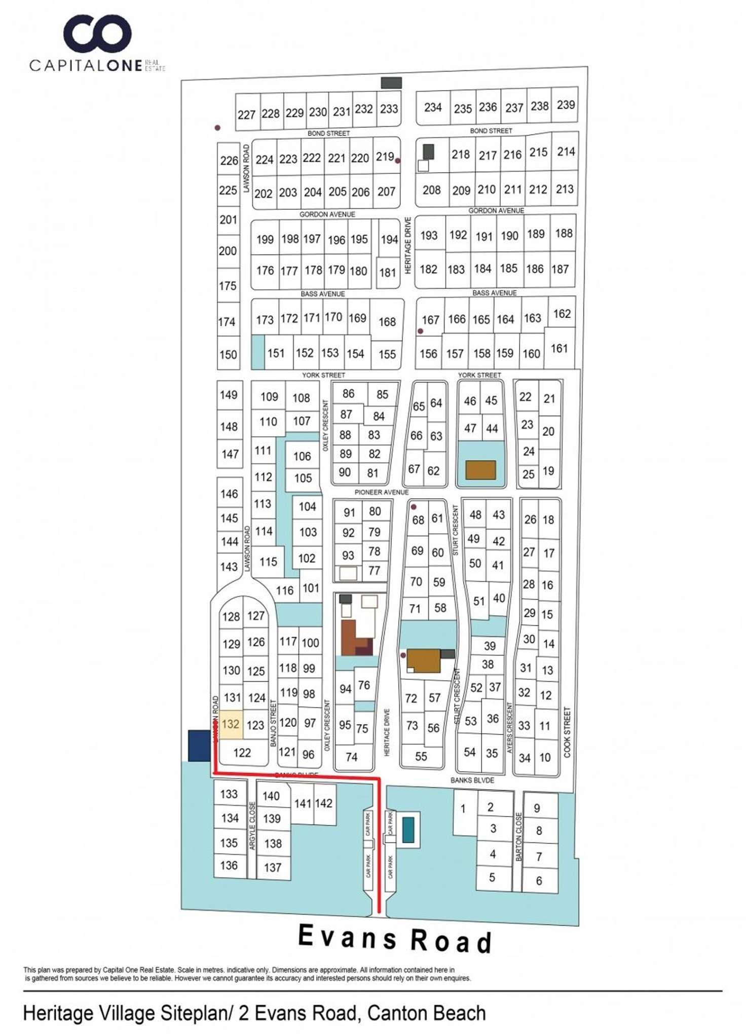 Floorplan of Homely house listing, 132/2 Evans Road, Canton Beach NSW 2263