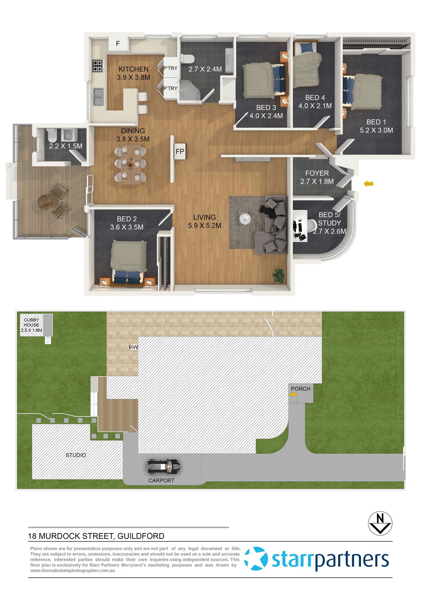 Floorplan of Homely house listing, 18 Murdock Street, Guildford NSW 2161