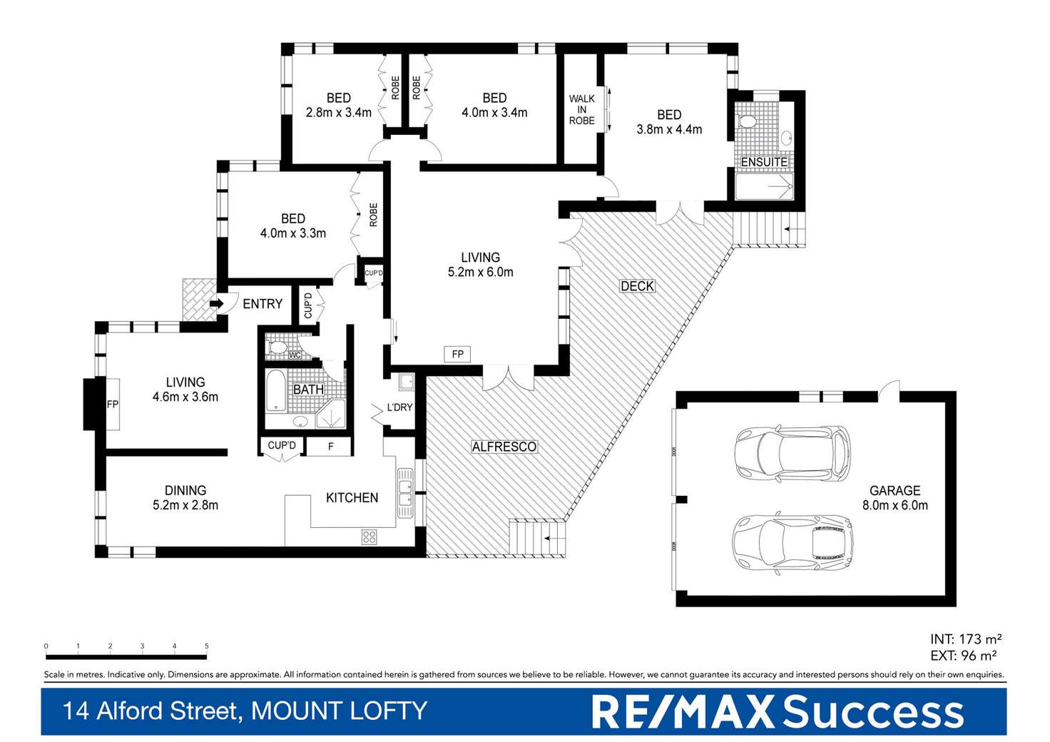 Floorplan of Homely house listing, 14 Alford Street, Mount Lofty QLD 4350
