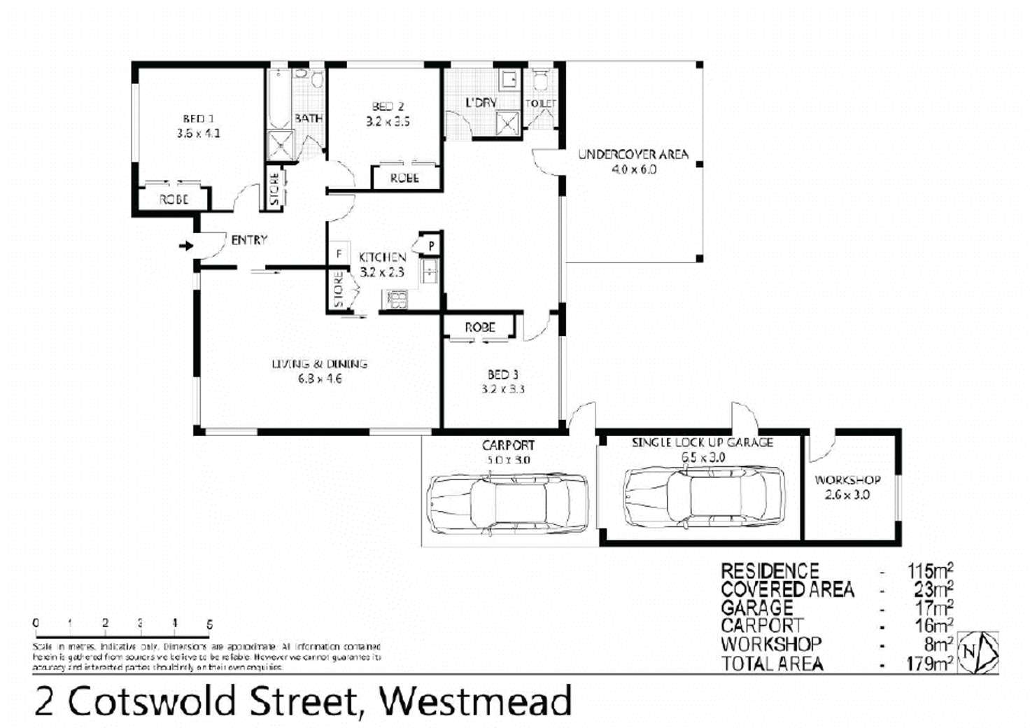 Floorplan of Homely house listing, 2 Cotswold Street, Westmead NSW 2145