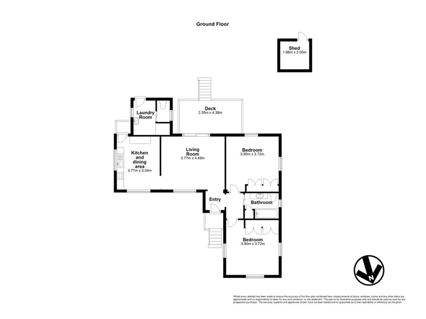 Floorplan of Homely house listing, 9 Harris Road, Underwood QLD 4119