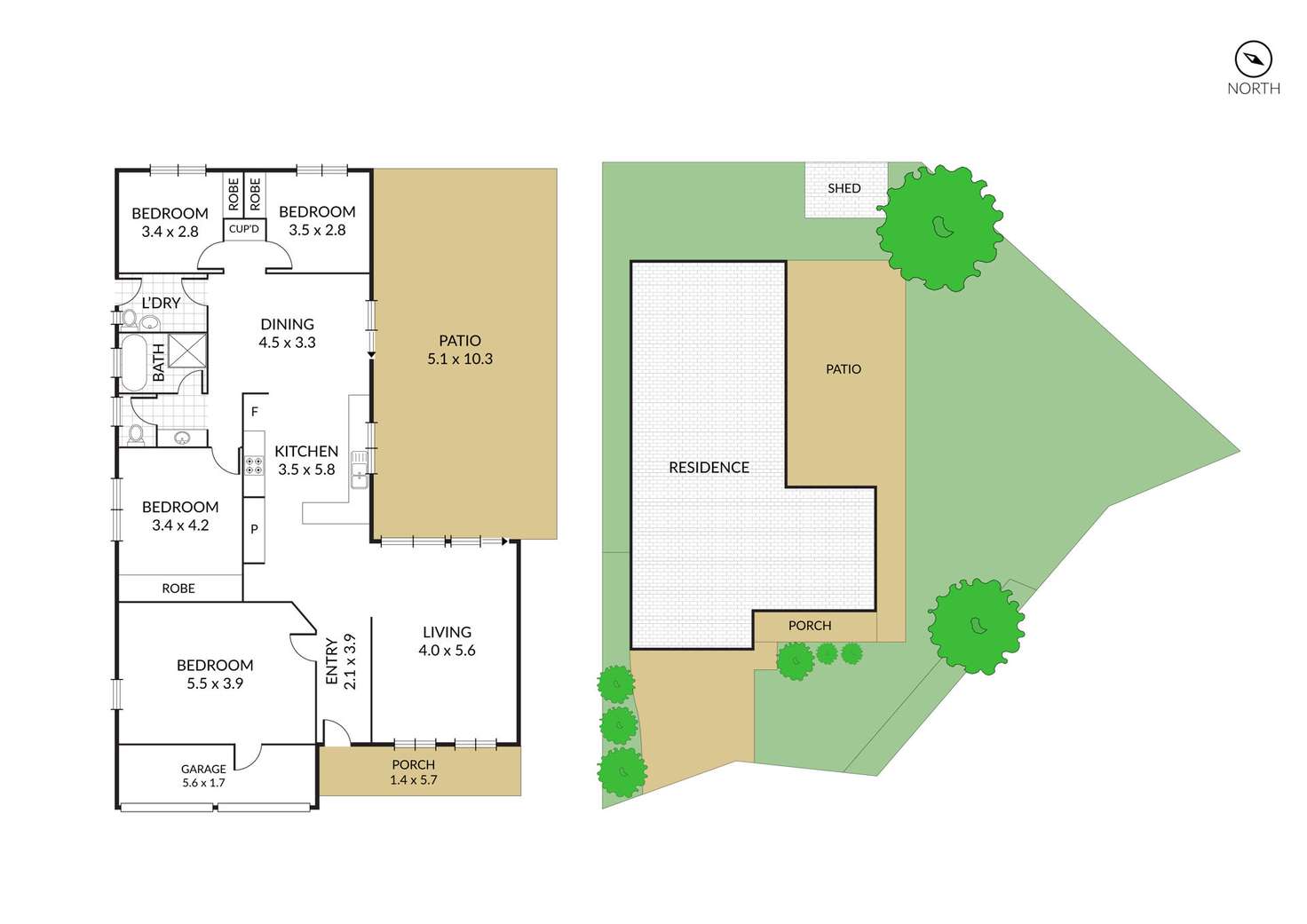 Floorplan of Homely house listing, 6 Bellinger Way, Blue Haven NSW 2262