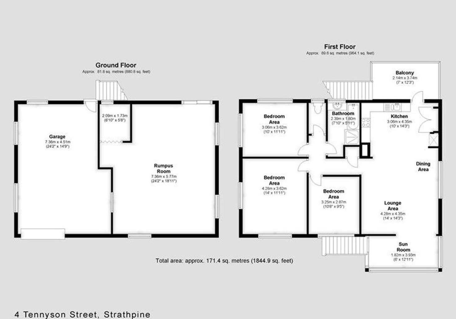 Floorplan of Homely house listing, 4 Tennyson Street, Strathpine QLD 4500