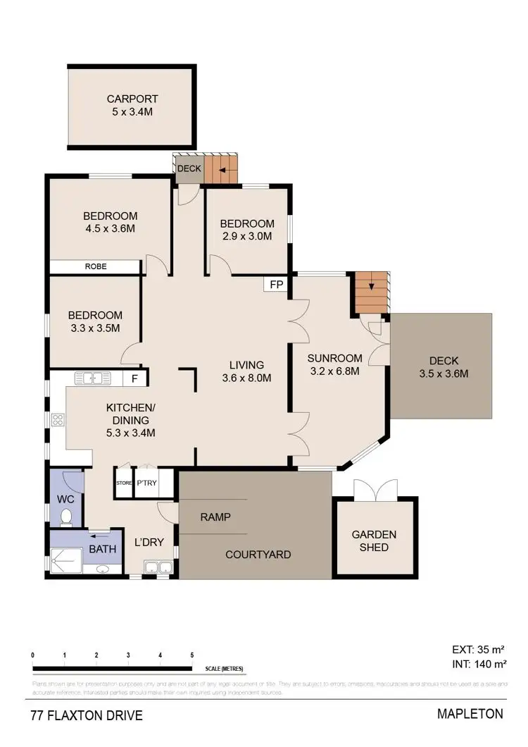 Floorplan of Homely house listing, 77 Flaxton Drive, Mapleton QLD 4560
