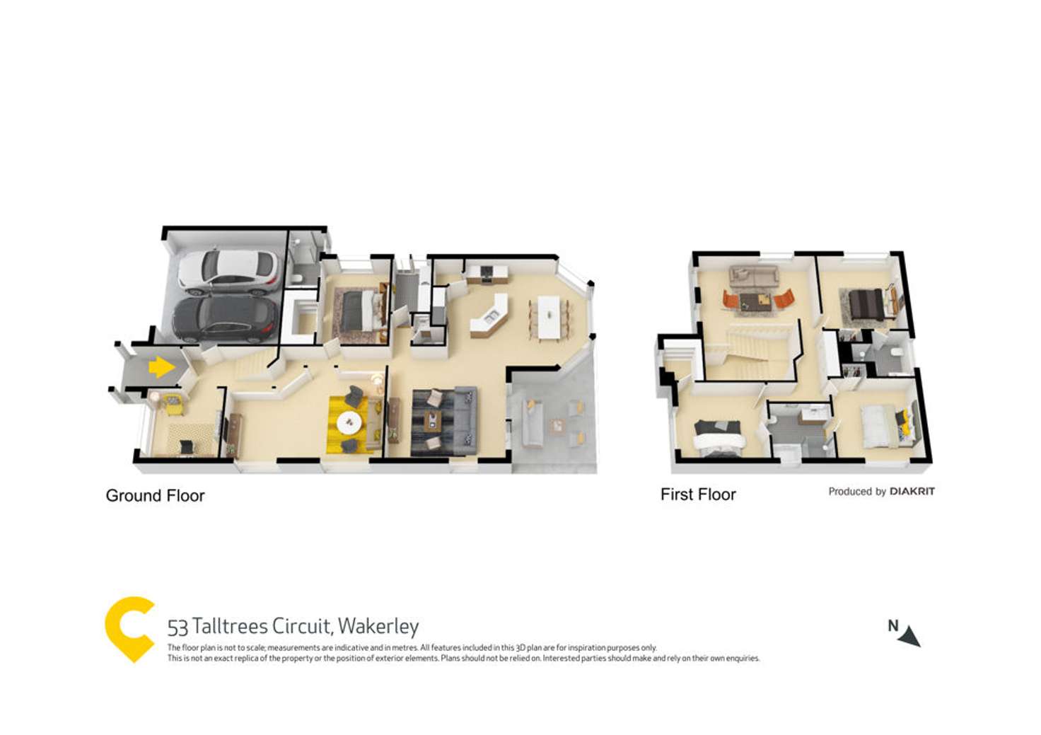 Floorplan of Homely house listing, 53 Talltrees Circuit, Wakerley QLD 4154