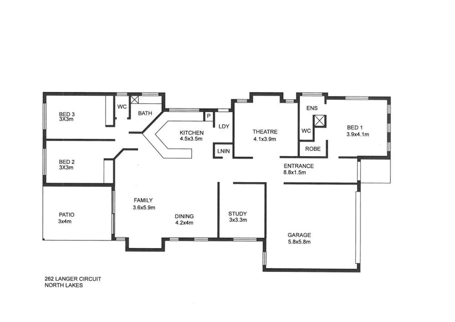 Floorplan of Homely house listing, 29 Langer Circuit, North Lakes QLD 4509