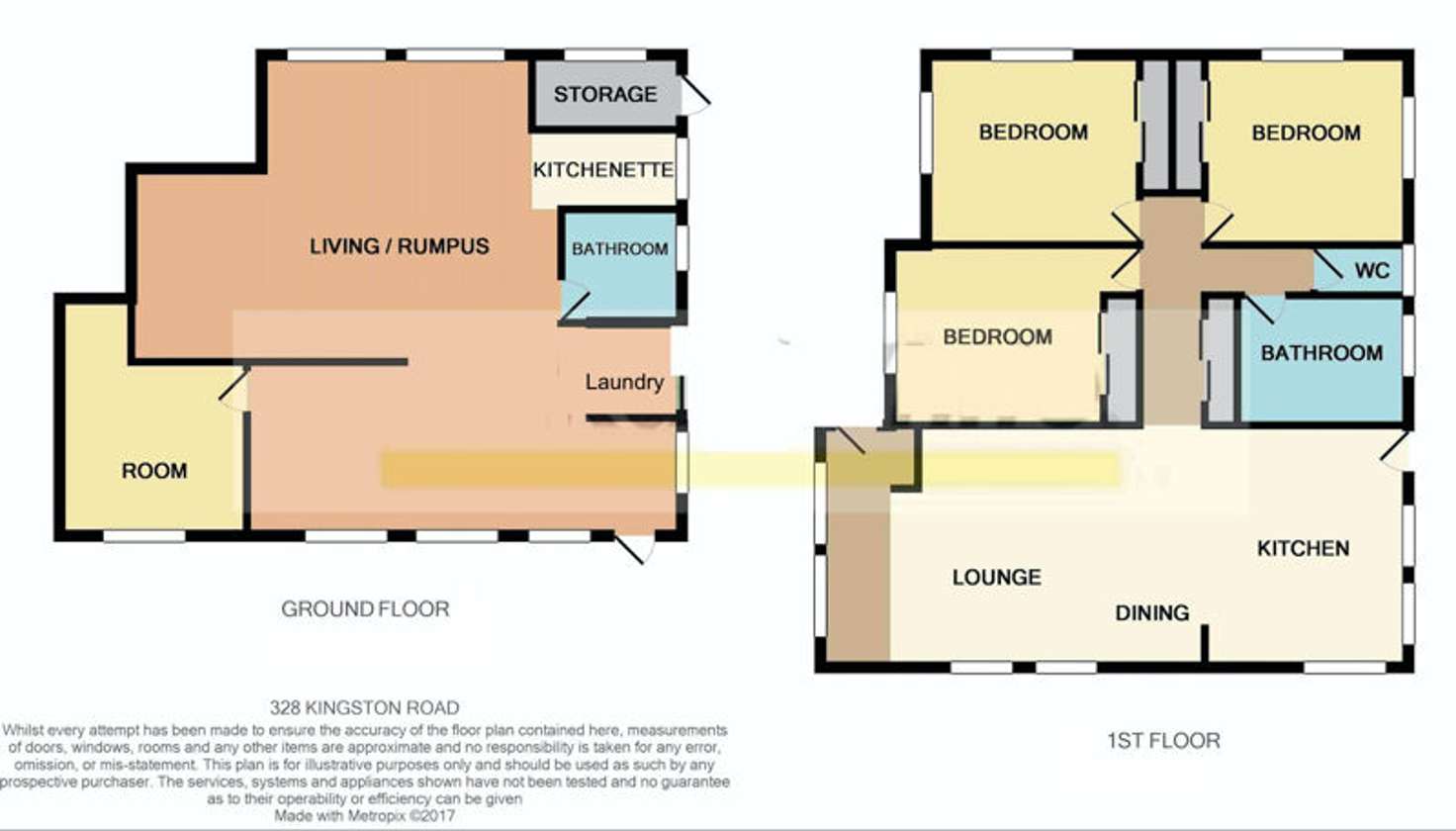 Floorplan of Homely house listing, 328 Kingston Road, Slacks Creek QLD 4127