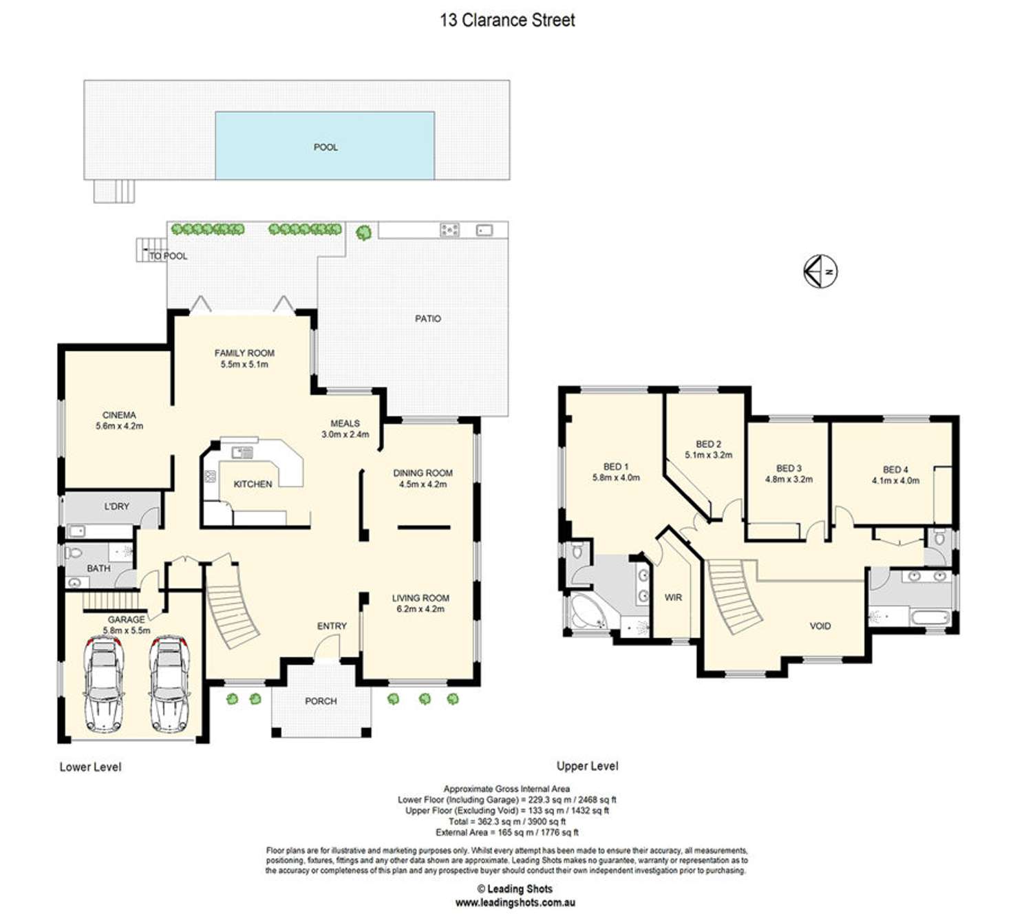 Floorplan of Homely house listing, 13 Clarance Street, Wakerley QLD 4154