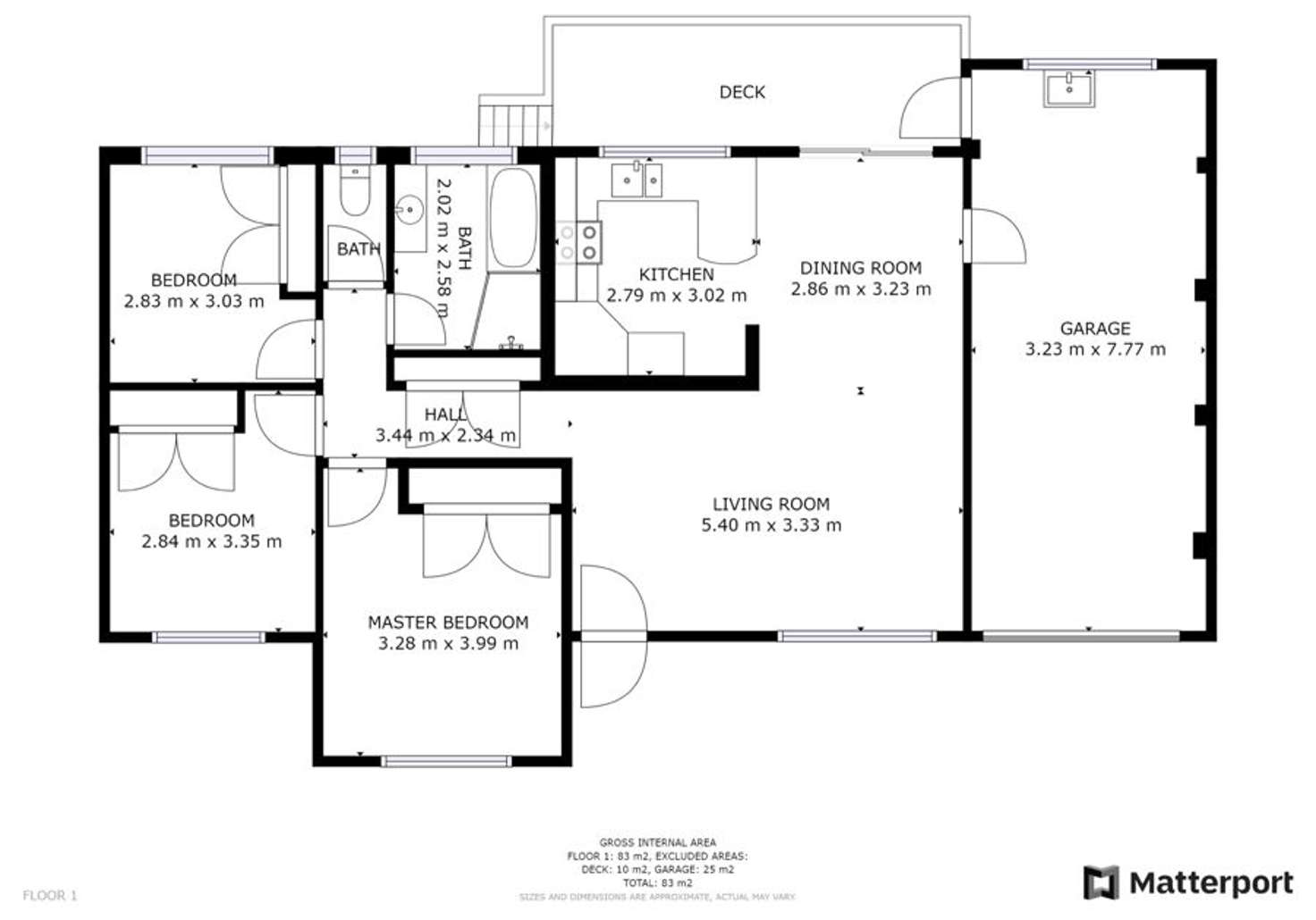 Floorplan of Homely house listing, 60a Oscar Ramsay Drive, Boambee East NSW 2452