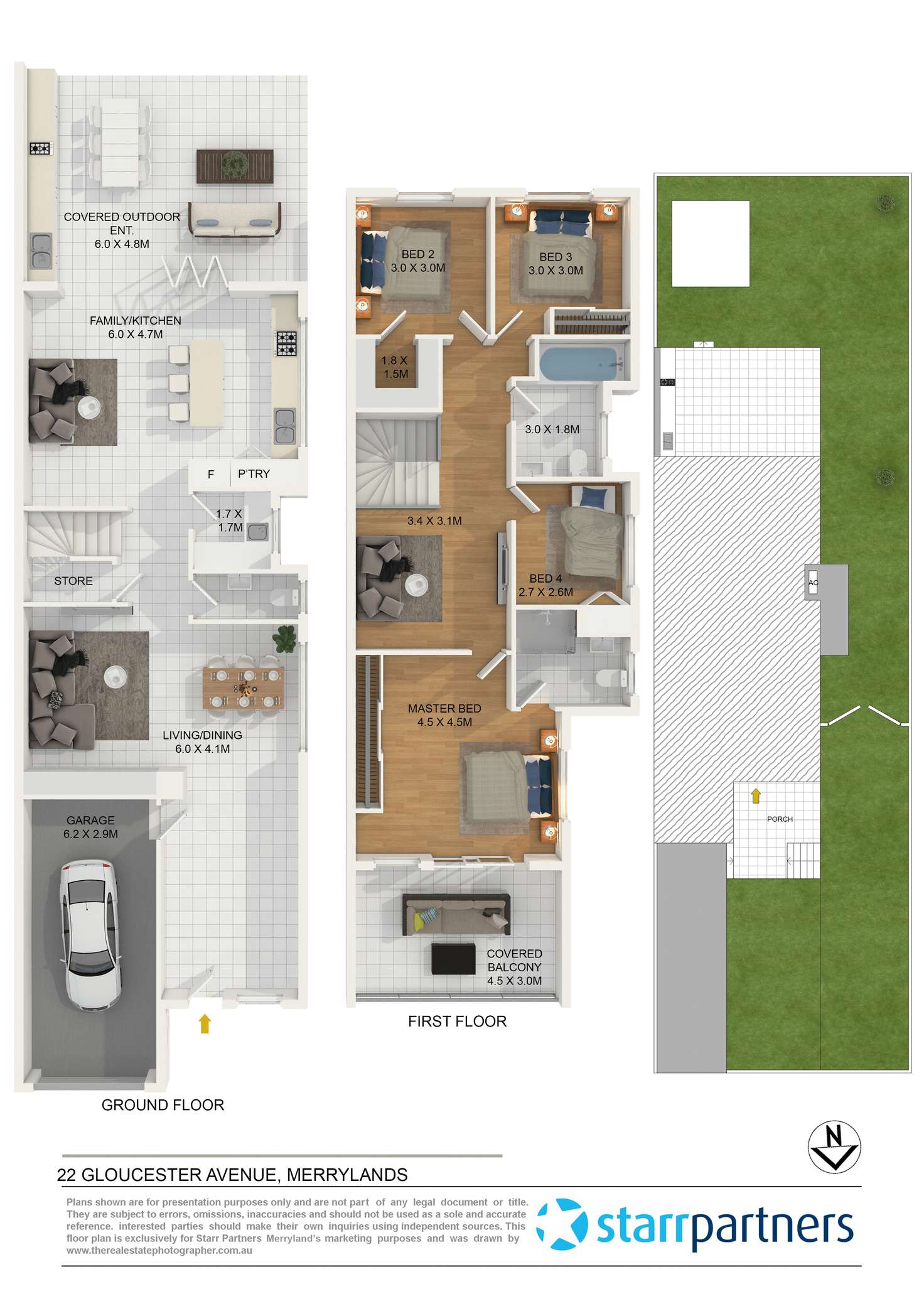 Floorplan of Homely house listing, 22 Gloucester Avenue, Merrylands NSW 2160