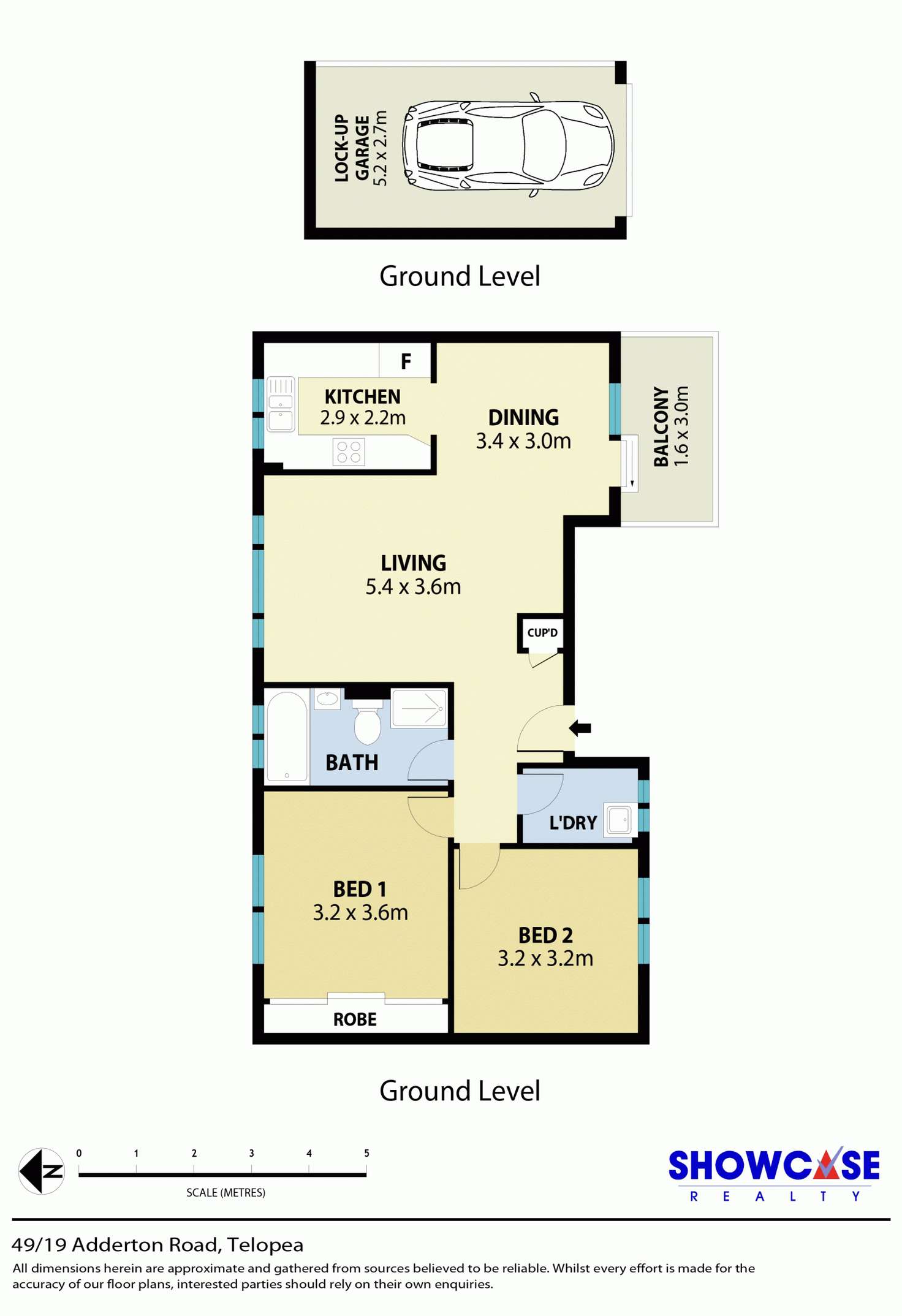 Floorplan of Homely apartment listing, 49/19-27 Adderton Road, Telopea NSW 2117