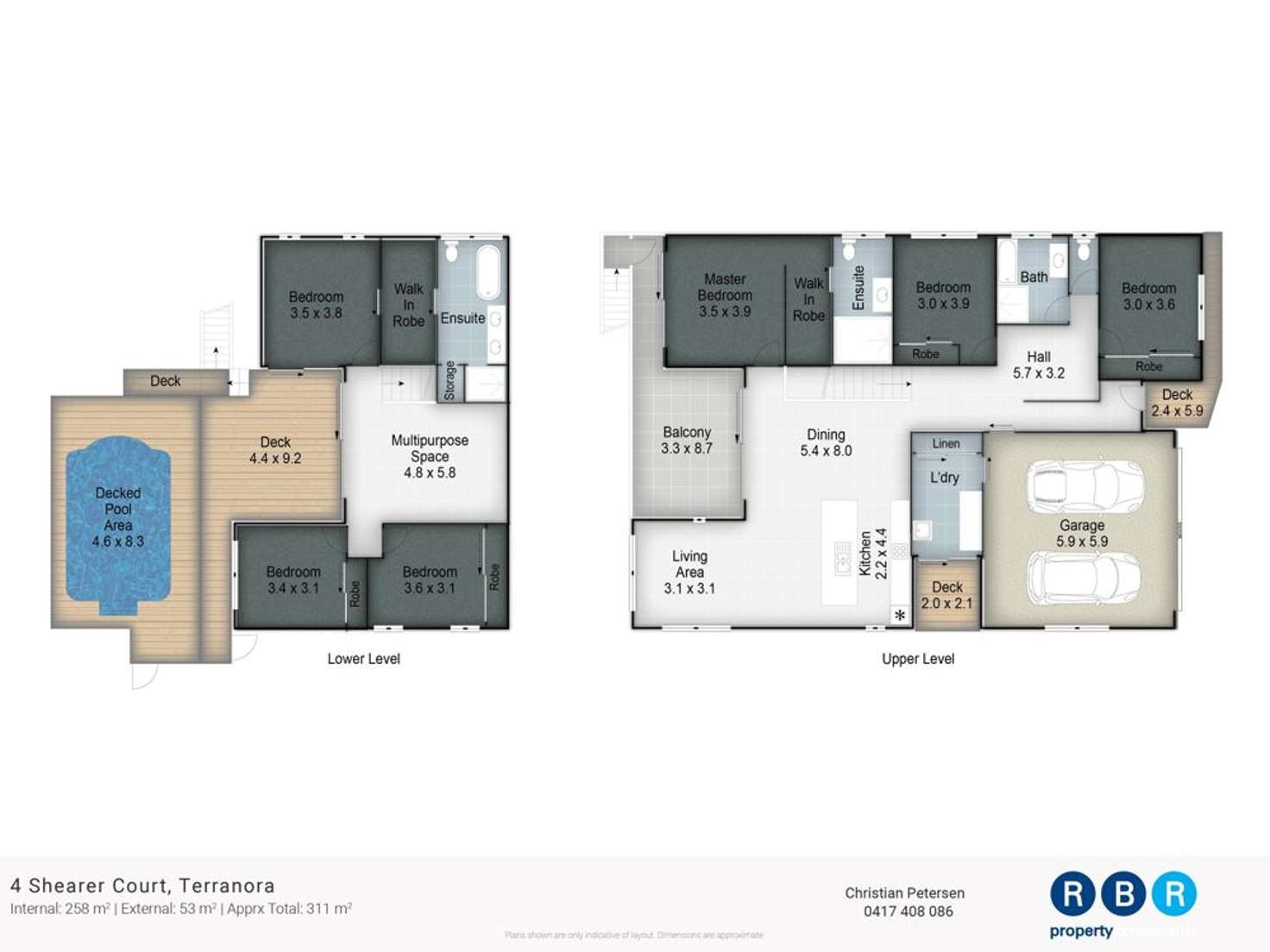 Floorplan of Homely house listing, 4 Shearer Court, Terranora NSW 2486