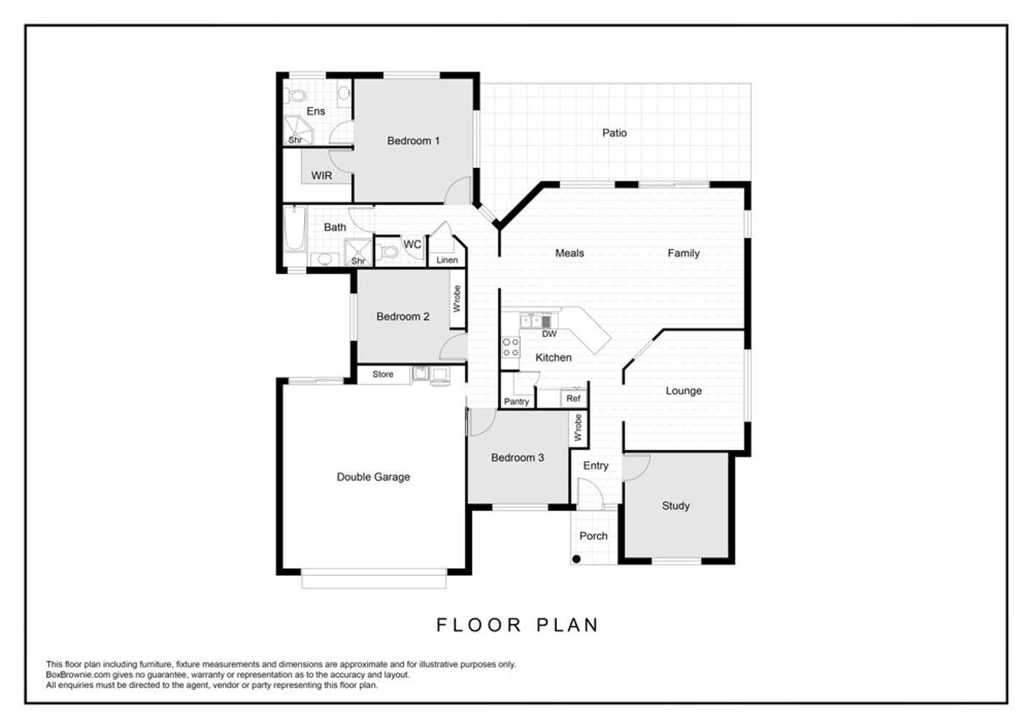 Floorplan of Homely house listing, 10 Clovelly Place, Sandstone Point QLD 4511