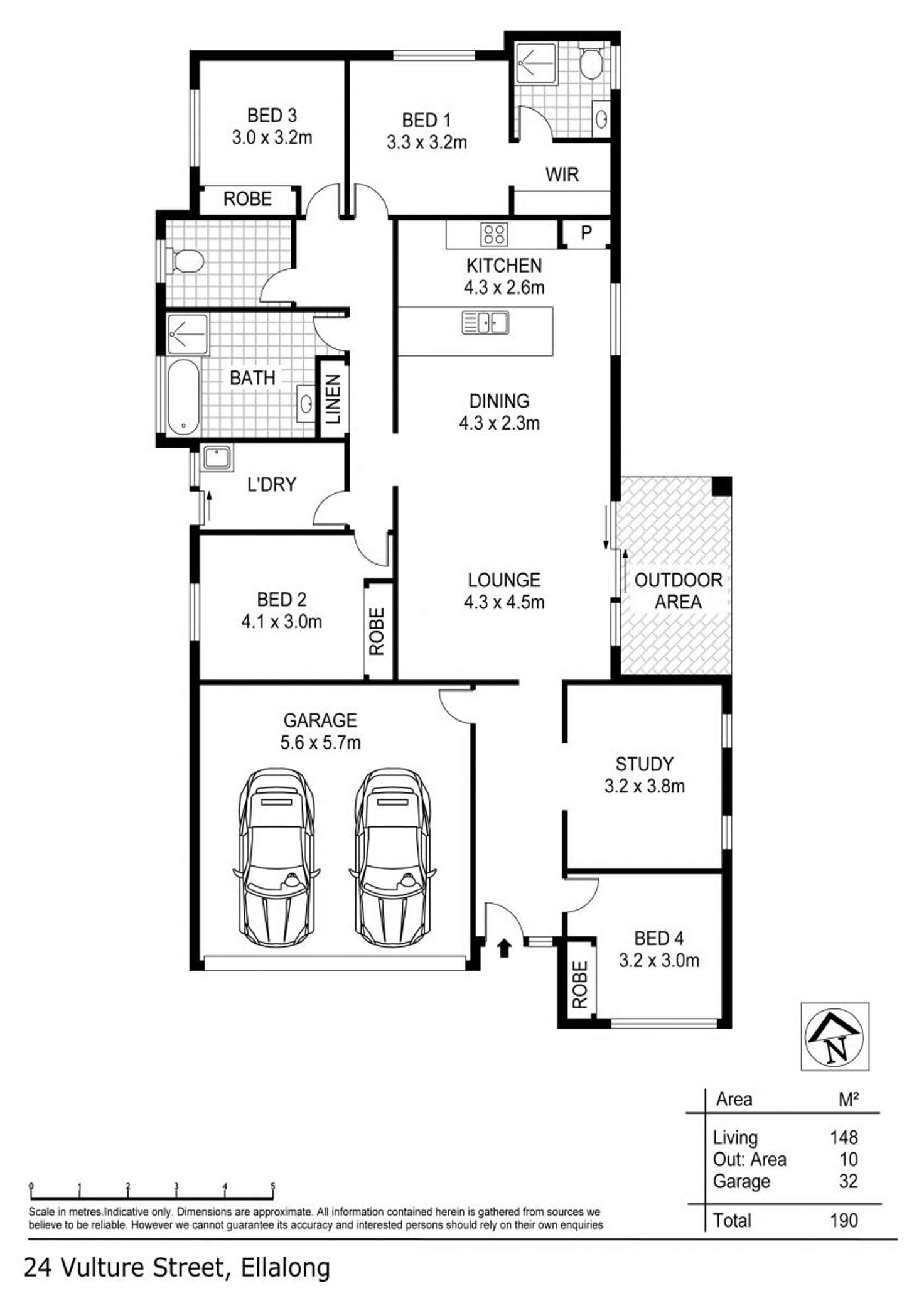 Floorplan of Homely house listing, 24 Vulture Street, Ellalong NSW 2325