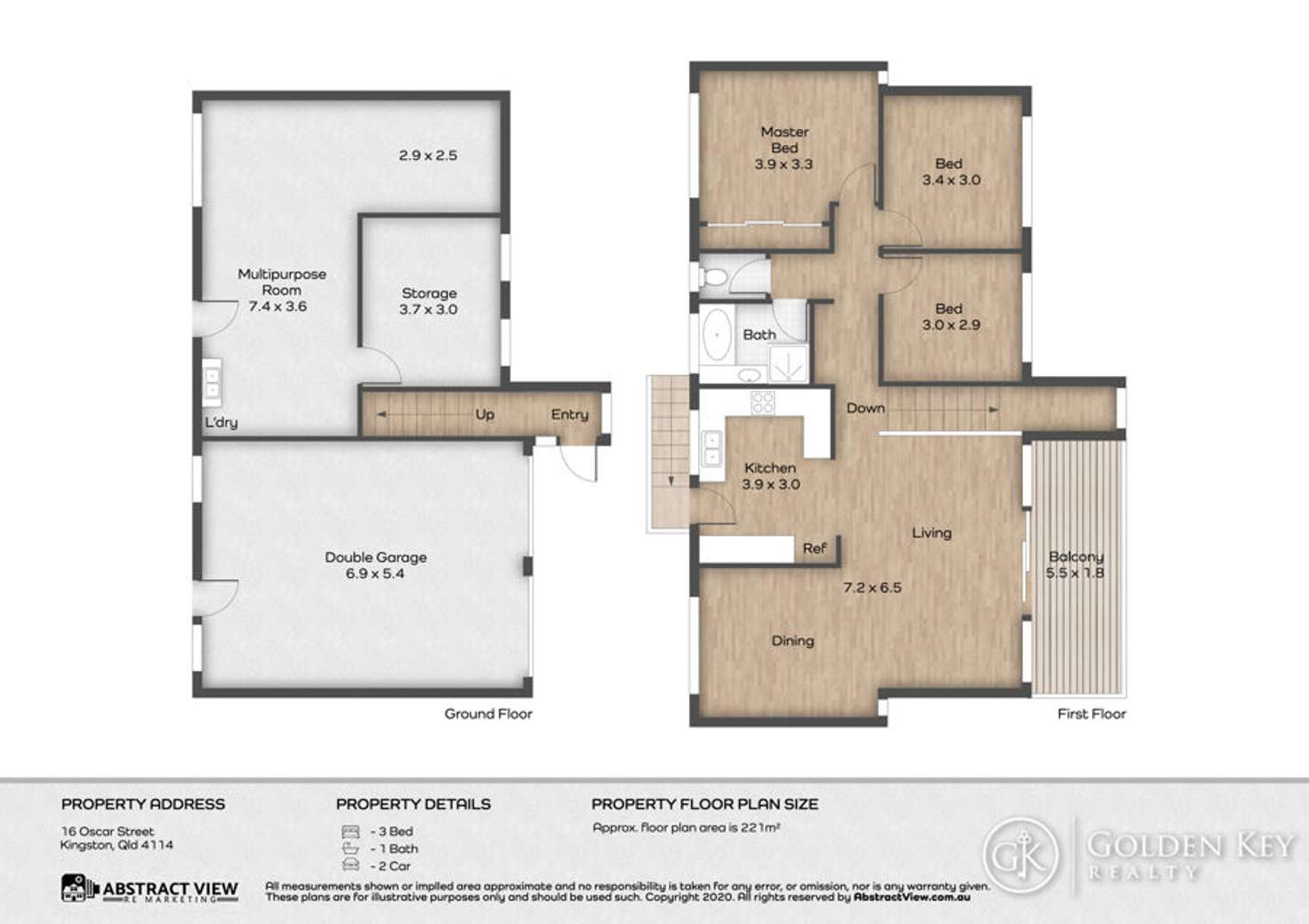 Floorplan of Homely house listing, 16 Oscar Street, Kingston QLD 4114