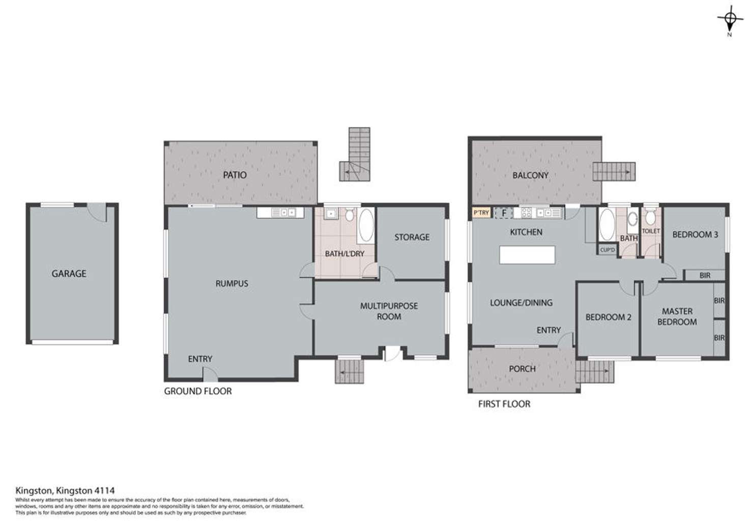 Floorplan of Homely house listing, 14 Ashton Street, Kingston QLD 4114