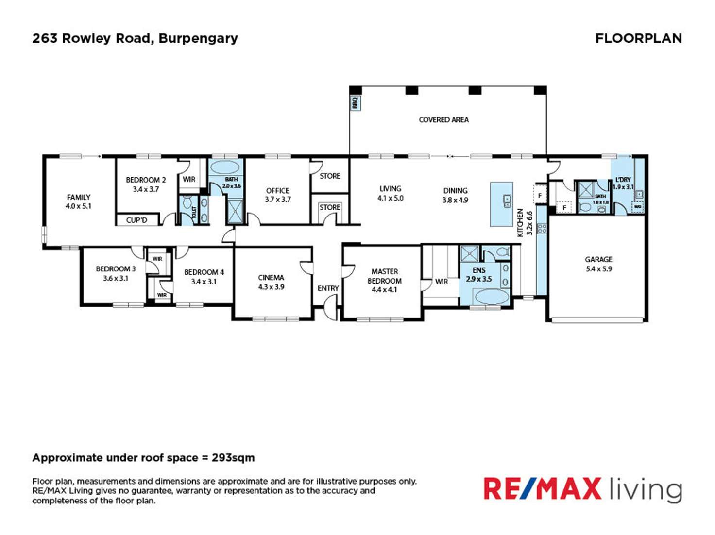 Floorplan of Homely acreageSemiRural listing, 263 Rowley Road, Burpengary QLD 4505