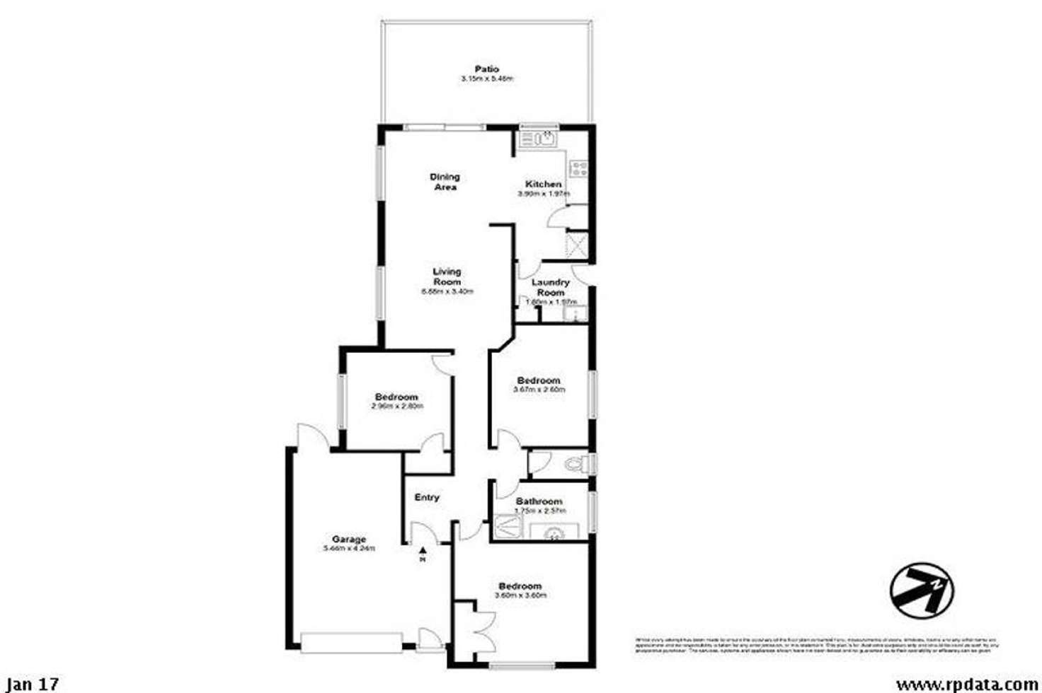 Floorplan of Homely house listing, 8 McKenzie Place, Forest Lake QLD 4078