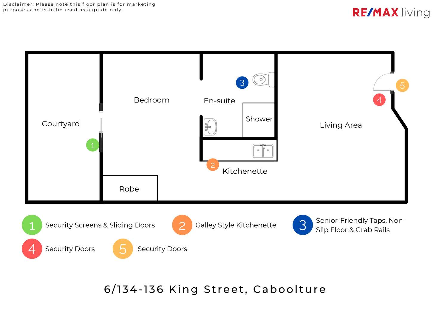 Floorplan of Homely villa listing, 6/134-136 King Street, Caboolture QLD 4510