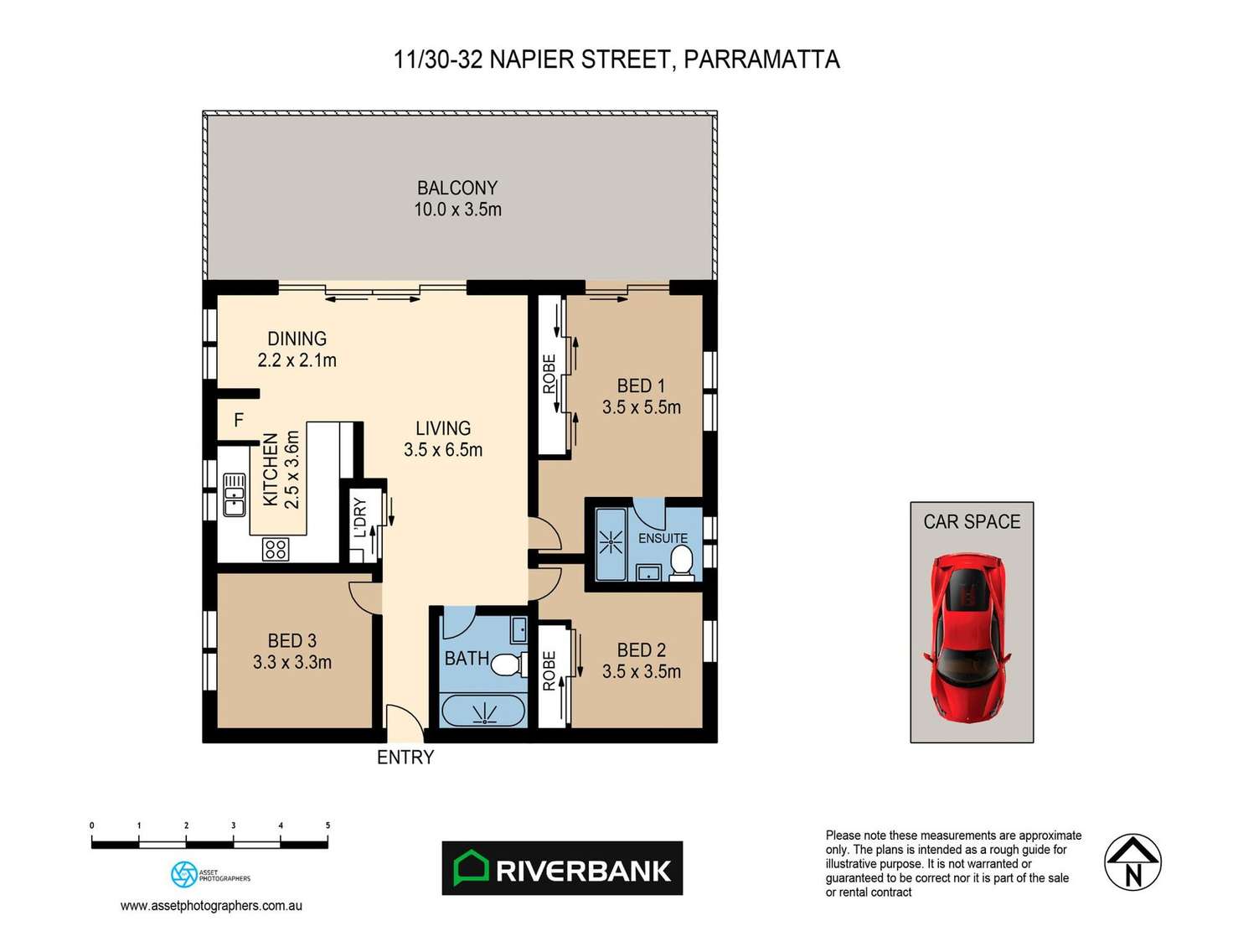 Floorplan of Homely unit listing, 11/30-32 Napier Street, Parramatta NSW 2150