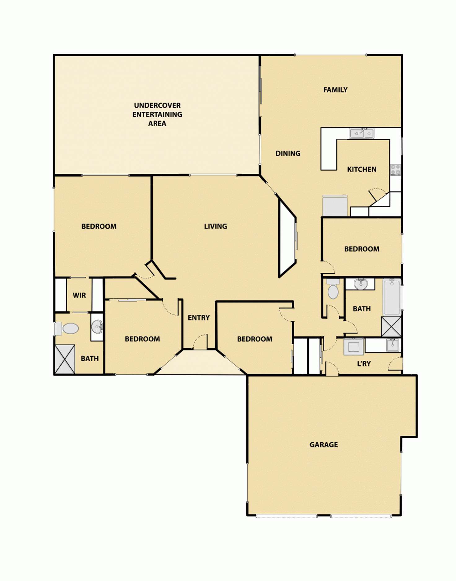 Floorplan of Homely house listing, 7 Ruskin Place, Aroona QLD 4551