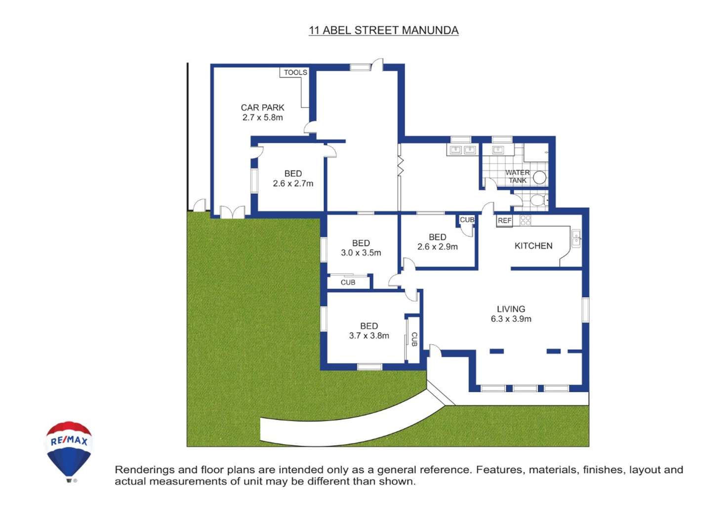 Floorplan of Homely house listing, 11 Abel Street, Manunda QLD 4870