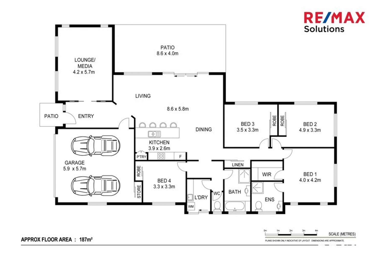 Floorplan of Homely house listing, 12 Ontario Drive, Warner QLD 4500