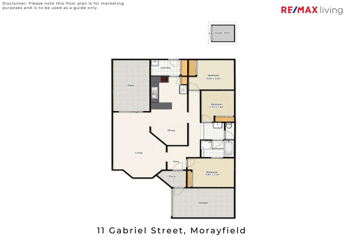 Floorplan of Homely house listing, 11 Gabriel Street, Morayfield QLD 4506