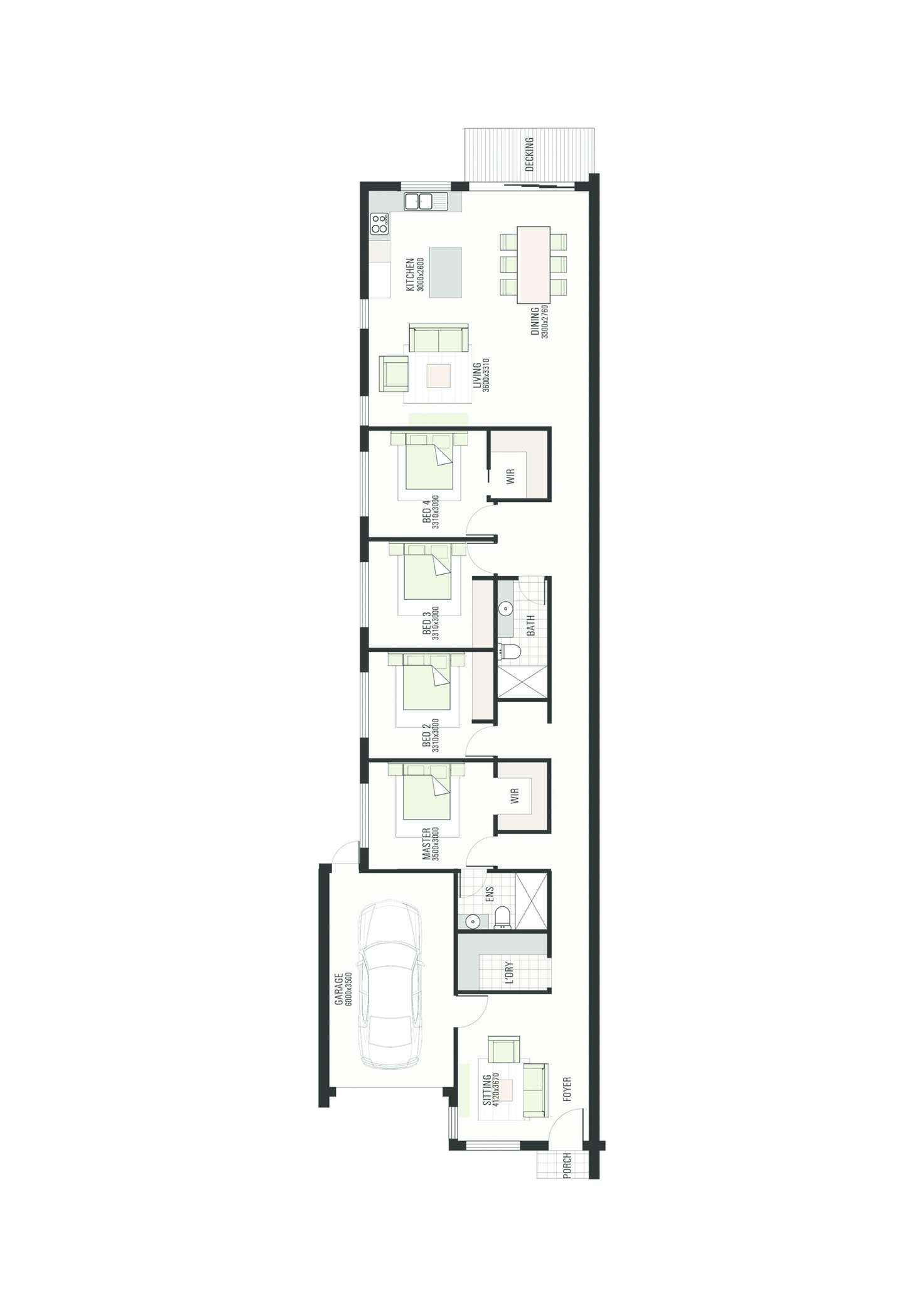 Floorplan of Homely house listing, 2-36 Eldorado Loop, Mernda VIC 3754