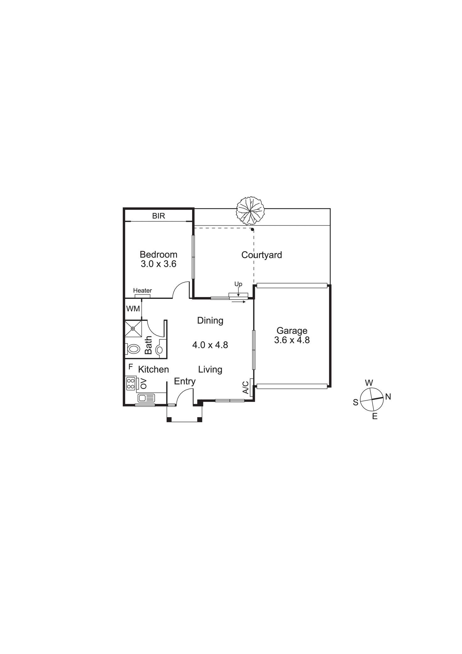 Floorplan of Homely unit listing, 2-19-21 Haig Street, Reservoir VIC 3073