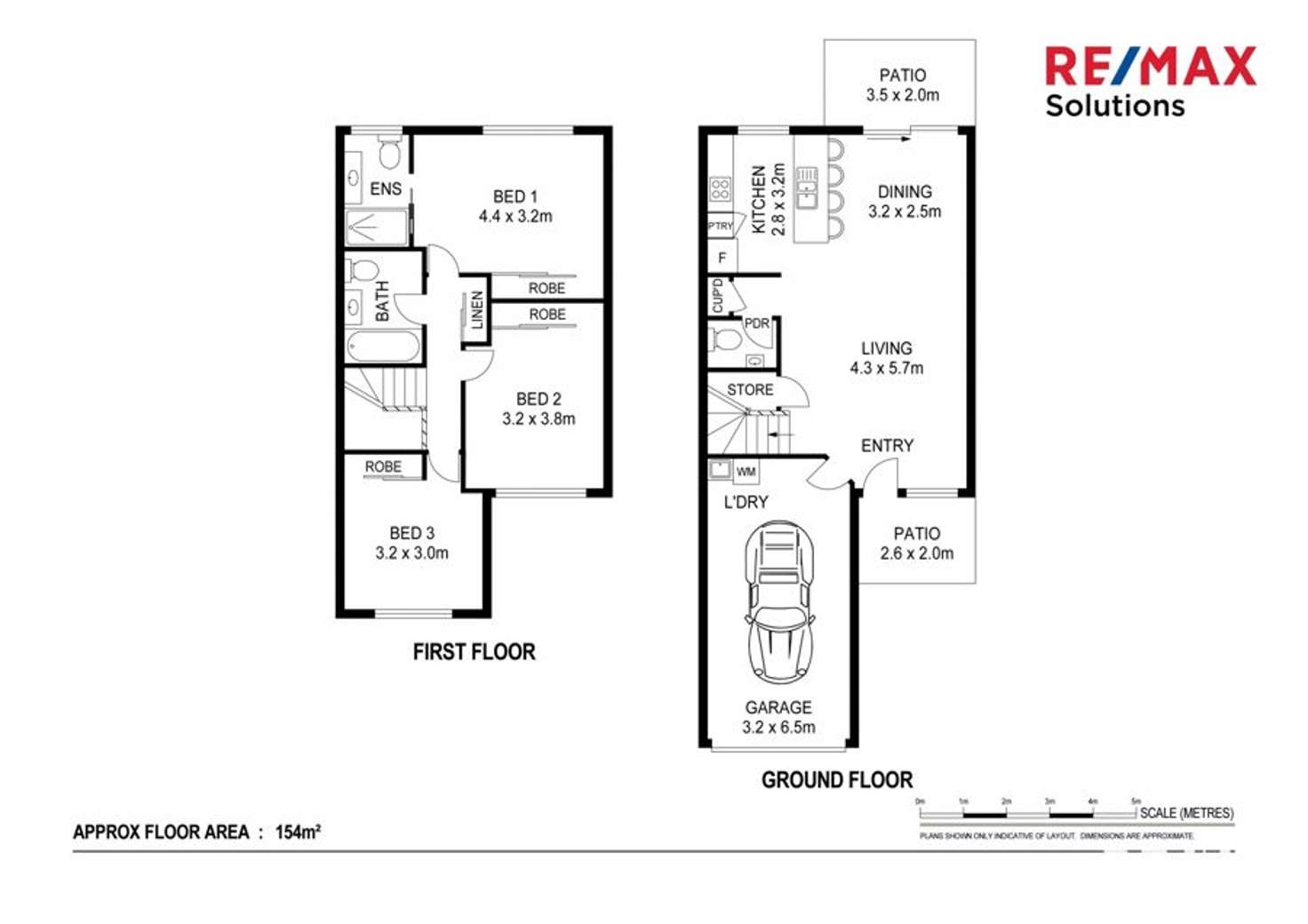 Floorplan of Homely townhouse listing, 19/35 Kenneth Street, Morayfield QLD 4506