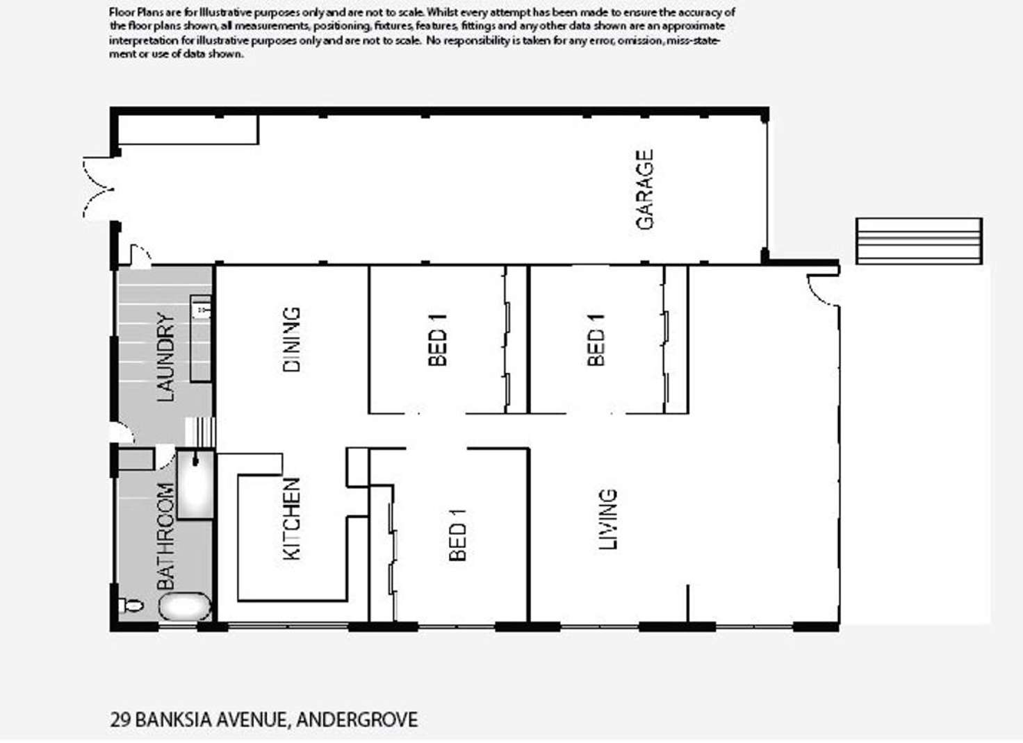 Floorplan of Homely house listing, 29 Banksia Avenue, Andergrove QLD 4740