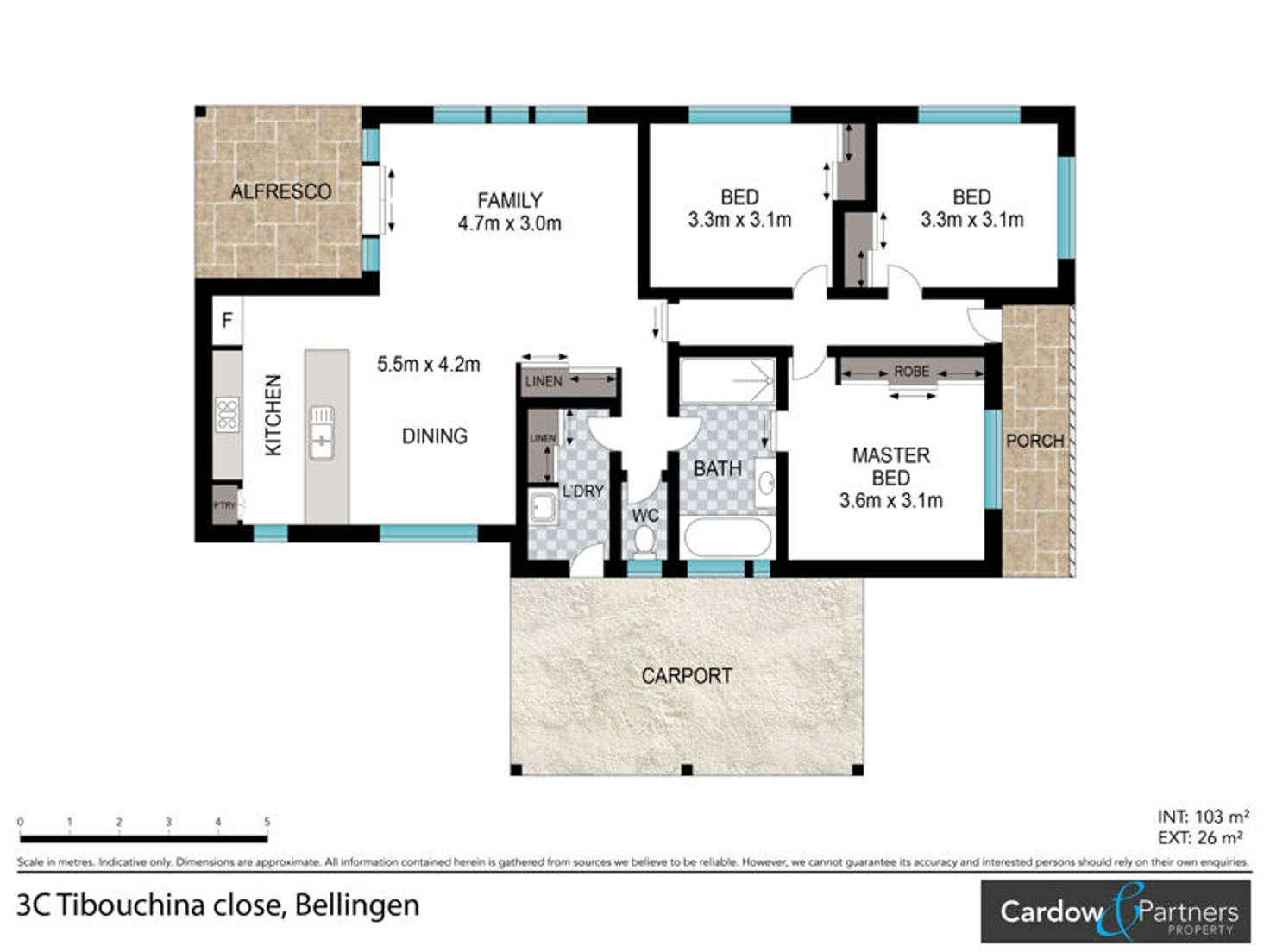 Floorplan of Homely house listing, 3C Tibouchina Close, Bellingen NSW 2454