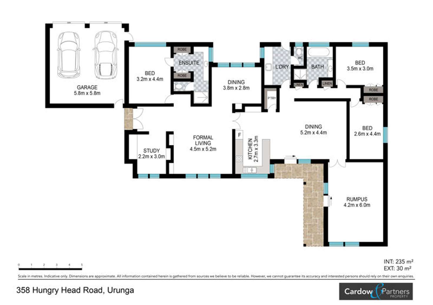 Floorplan of Homely house listing, 358 Hungry Head Road, Urunga NSW 2455