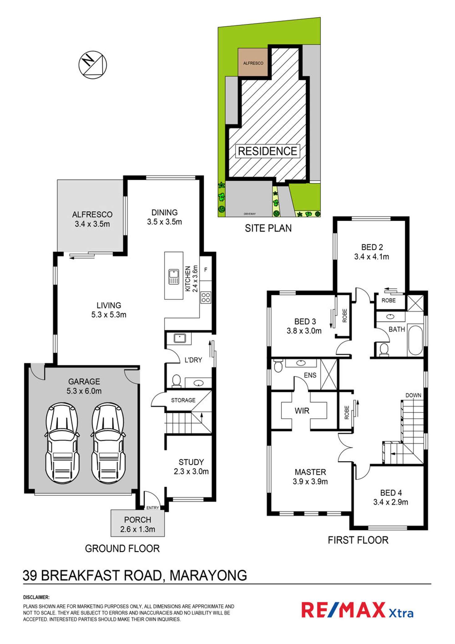 Floorplan of Homely house listing, 39 Breakfast Road, Marayong NSW 2148