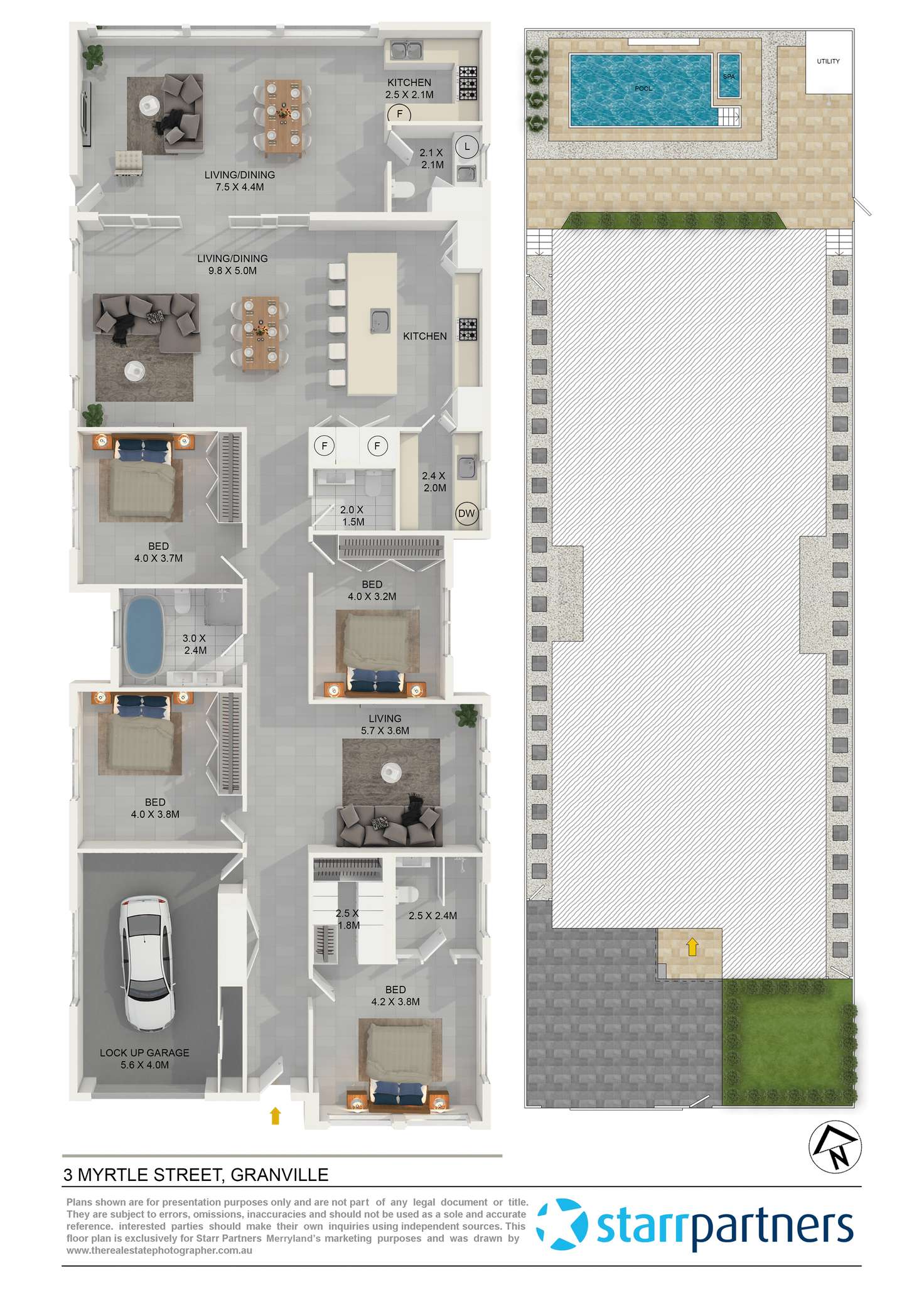 Floorplan of Homely house listing, 3 Myrtle Street, Granville NSW 2142
