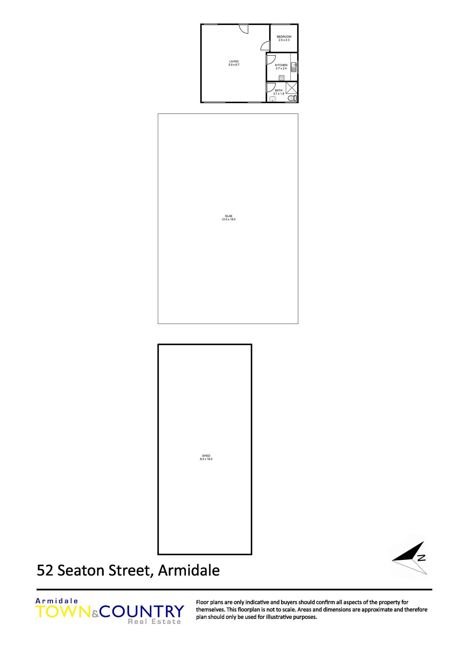 Floorplan of Homely house listing, 52 Seaton Street, Armidale NSW 2350