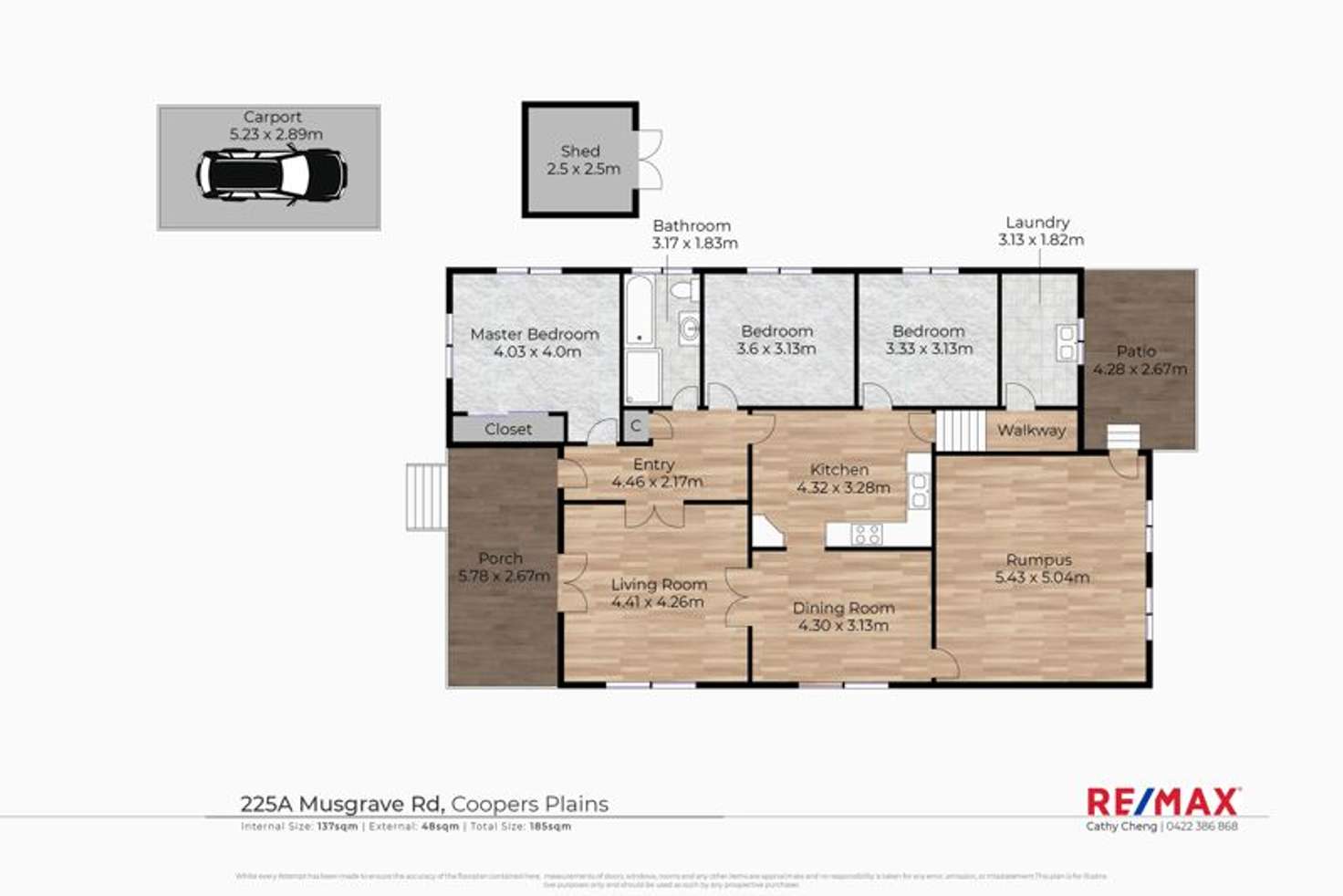 Floorplan of Homely house listing, 225A Musgrave Road, Coopers Plains QLD 4108