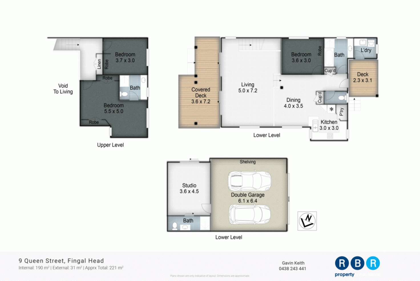 Floorplan of Homely house listing, 9 Queen Street, Fingal Head NSW 2487