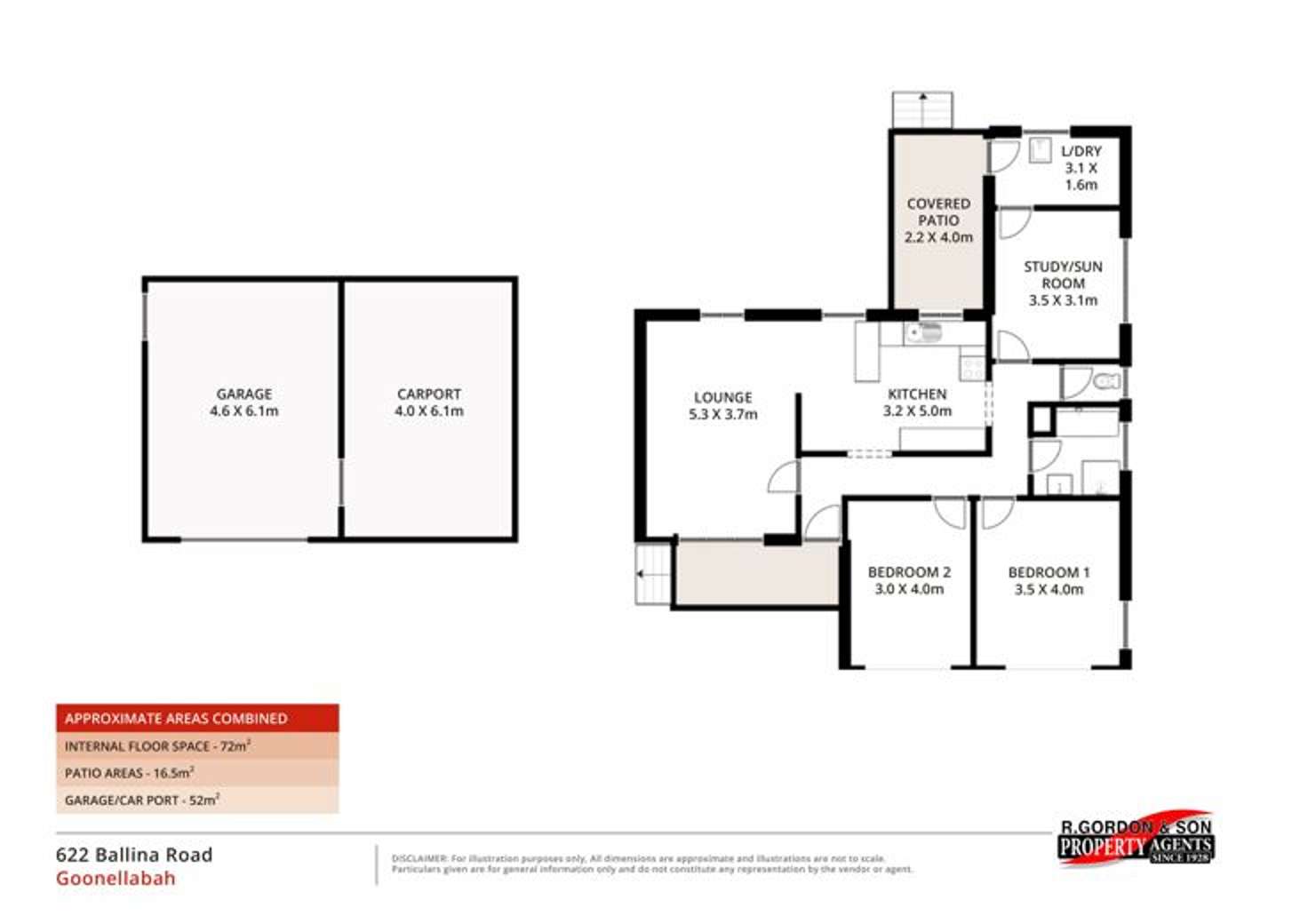 Floorplan of Homely house listing, 622 Ballina Rd, Goonellabah NSW 2480