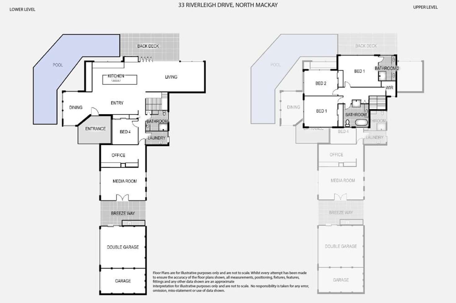 Floorplan of Homely house listing, 33 Riverleigh Drive, North Mackay QLD 4740