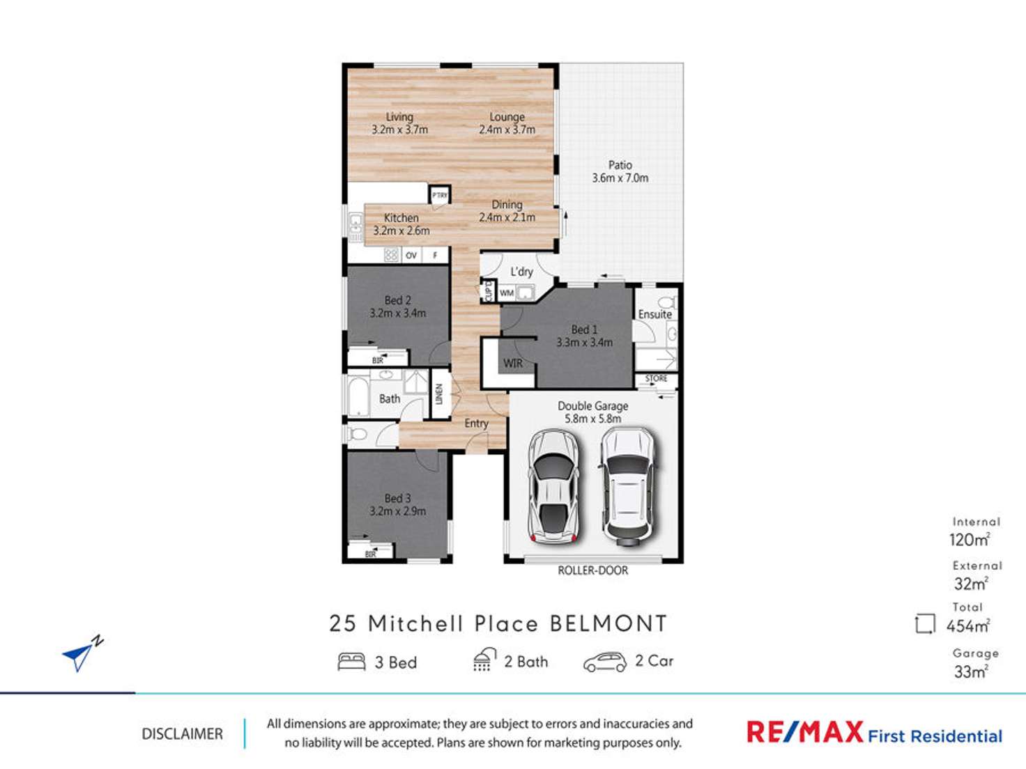 Floorplan of Homely house listing, 25 Mitchell Place, Belmont QLD 4153