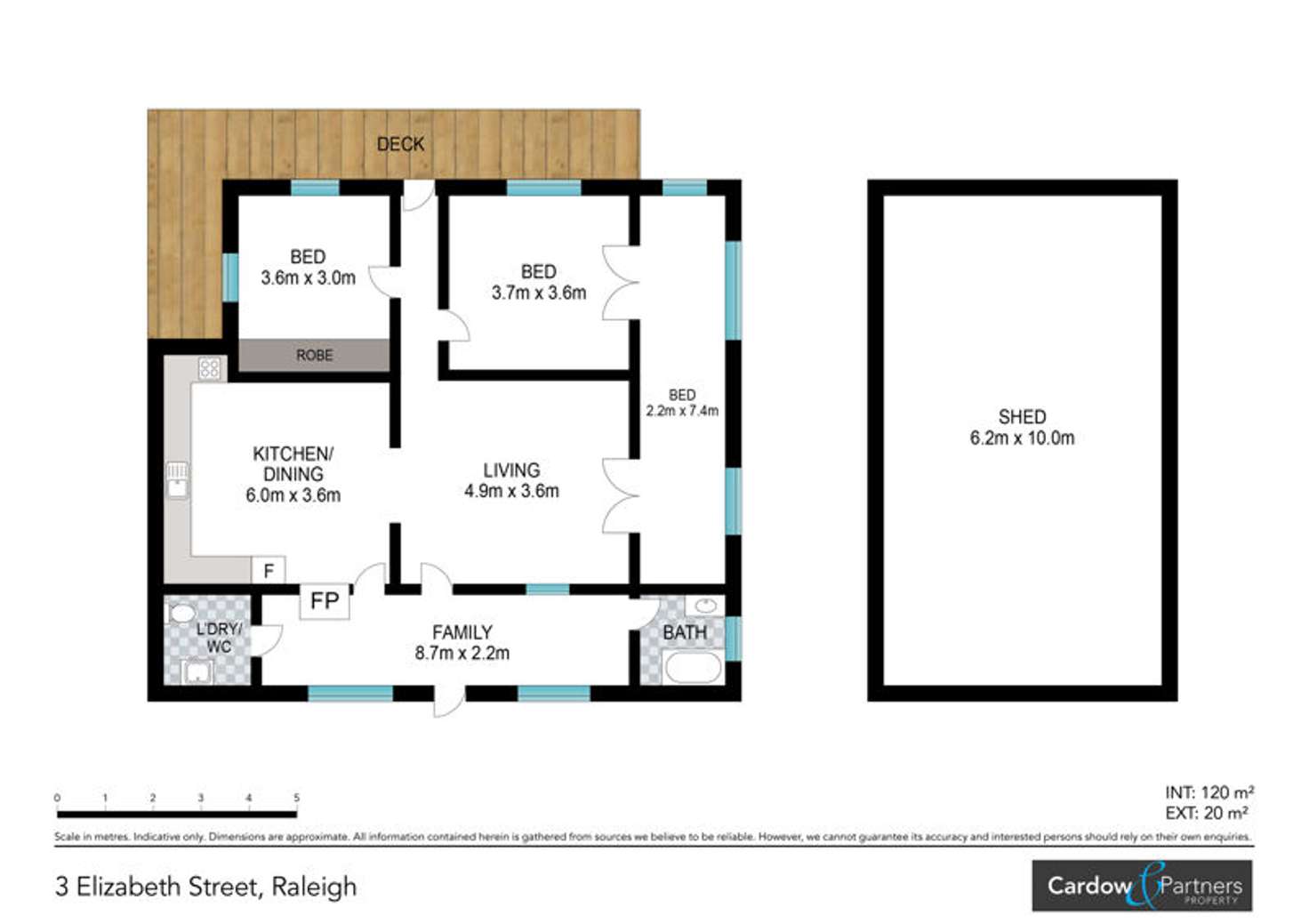 Floorplan of Homely house listing, 3 Elizabeth Street, Raleigh NSW 2454