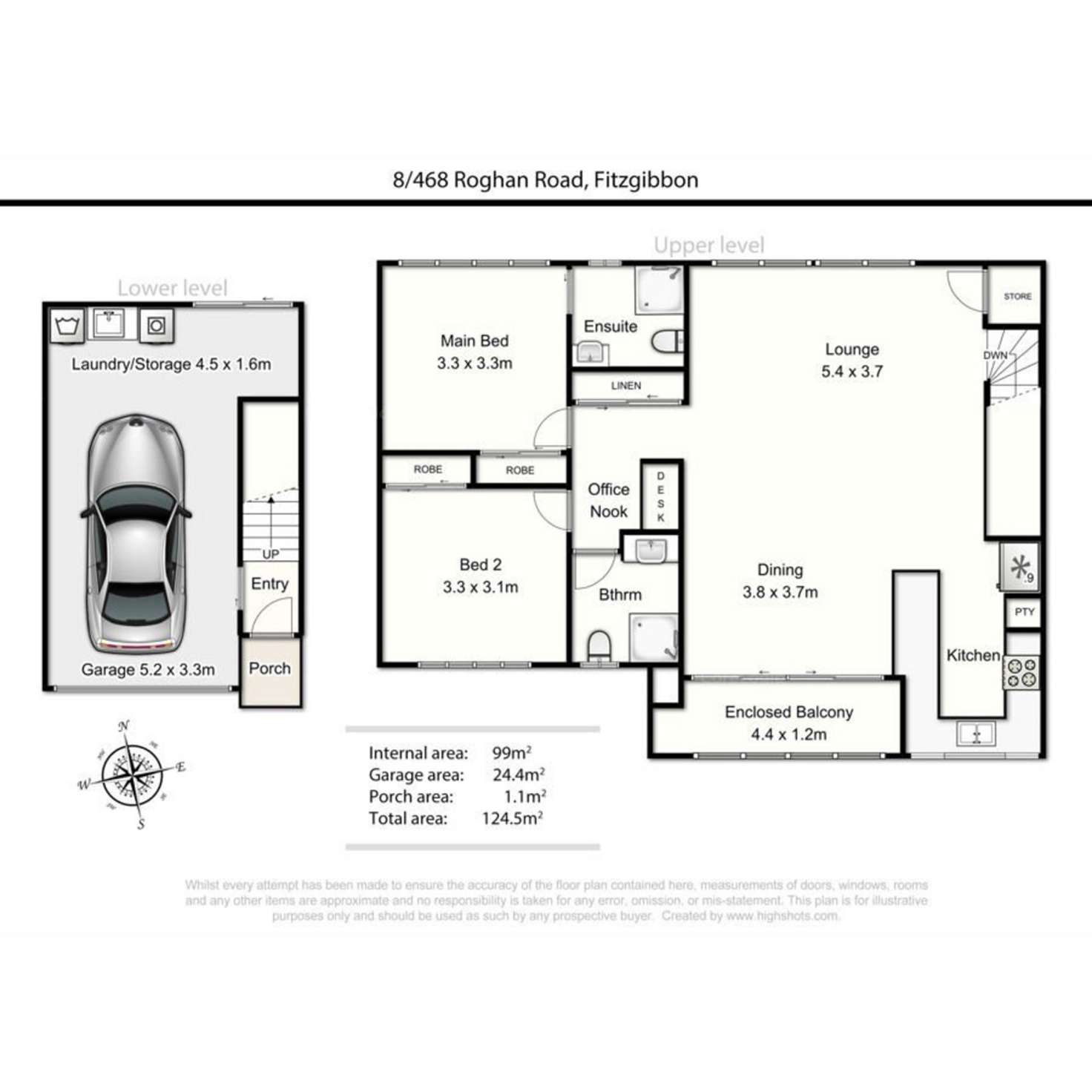 Floorplan of Homely house listing, 8/468 Roghan Road, Fitzgibbon QLD 4018