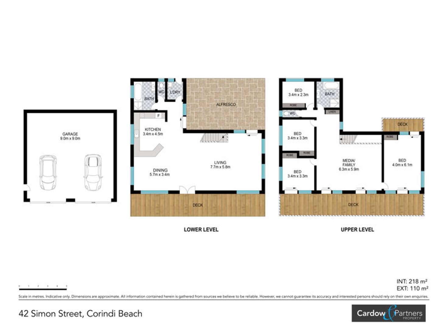 Floorplan of Homely house listing, 42 Simon Street, Corindi Beach NSW 2456